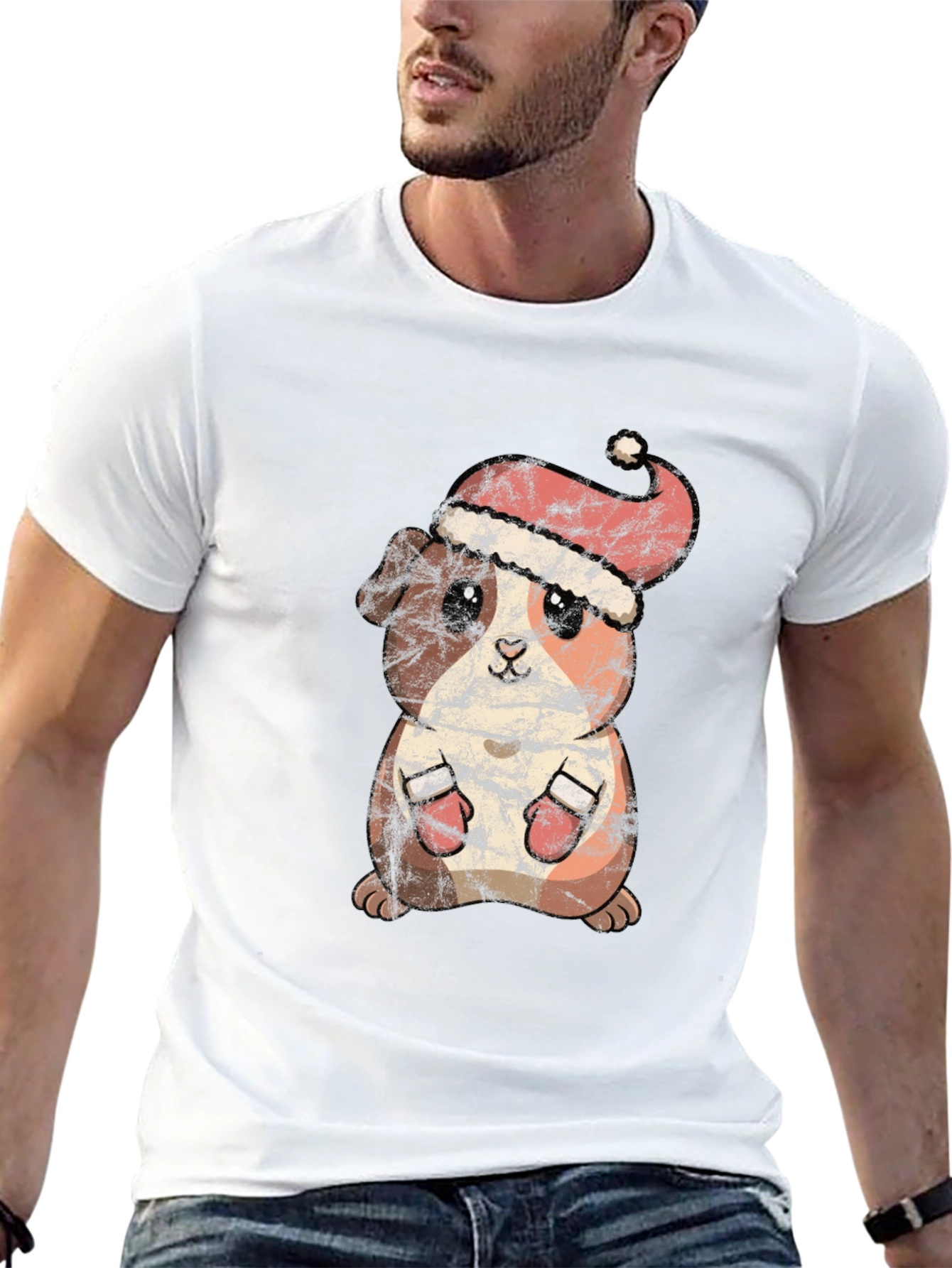 Christmas Guinea Pig T-Shirt