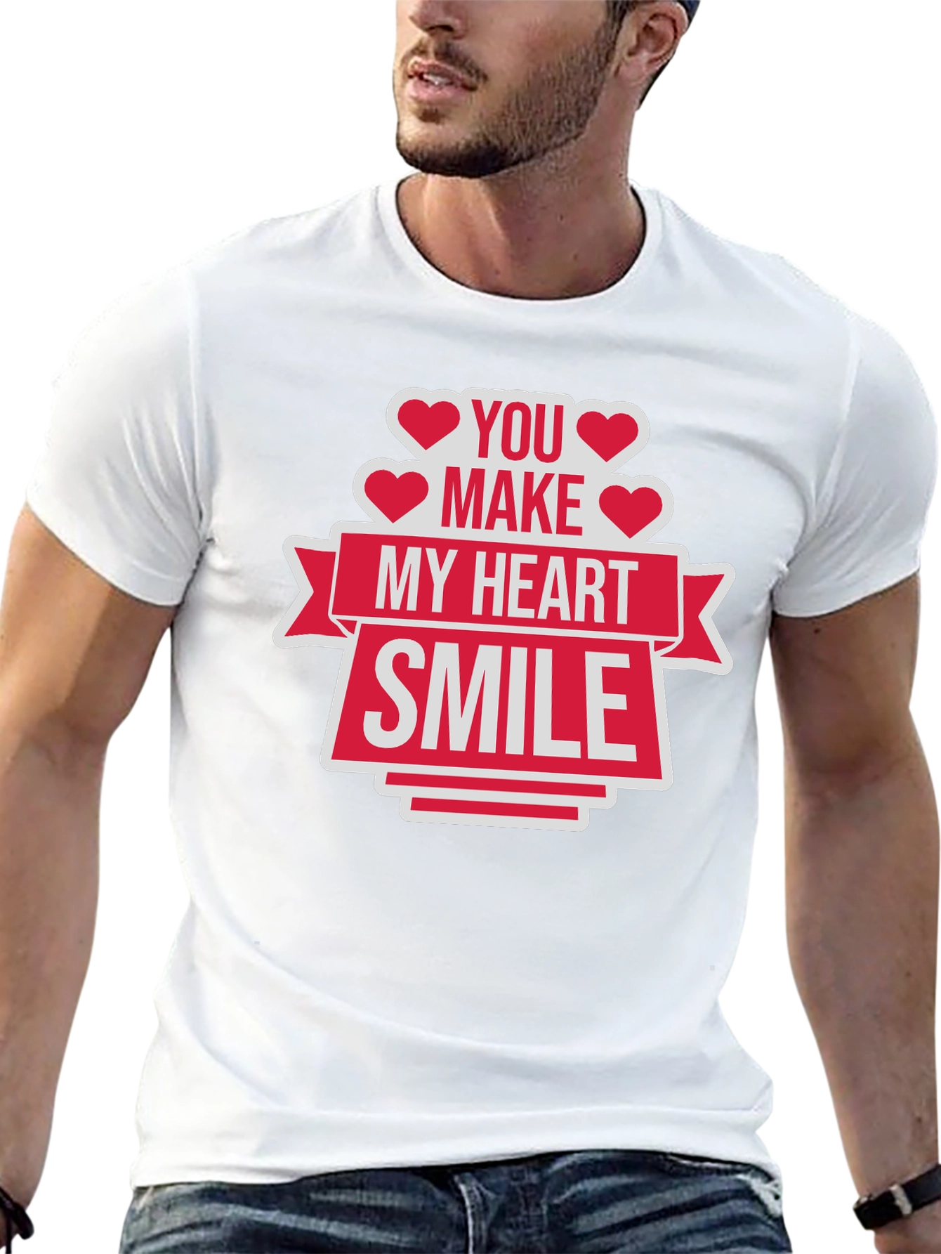 You Make My Heart Smile Graphic Tee