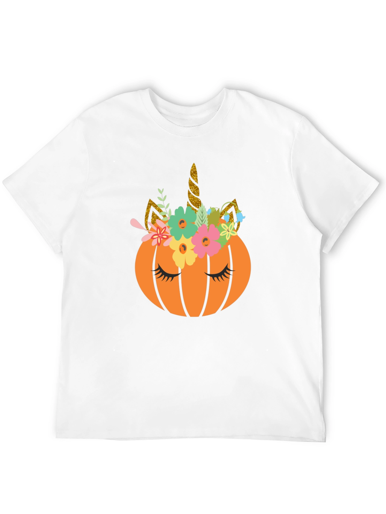Unicorn Pumpkin Halloween T-Shirt