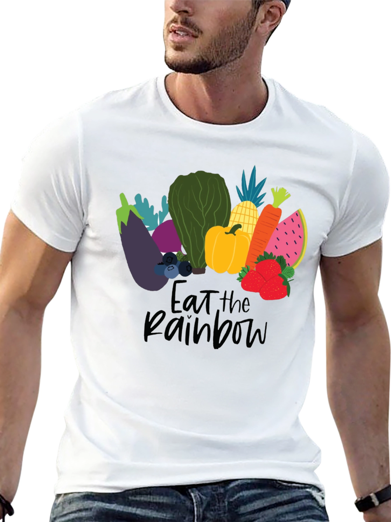 Eat The Rainbow Graphic T-Shirt
