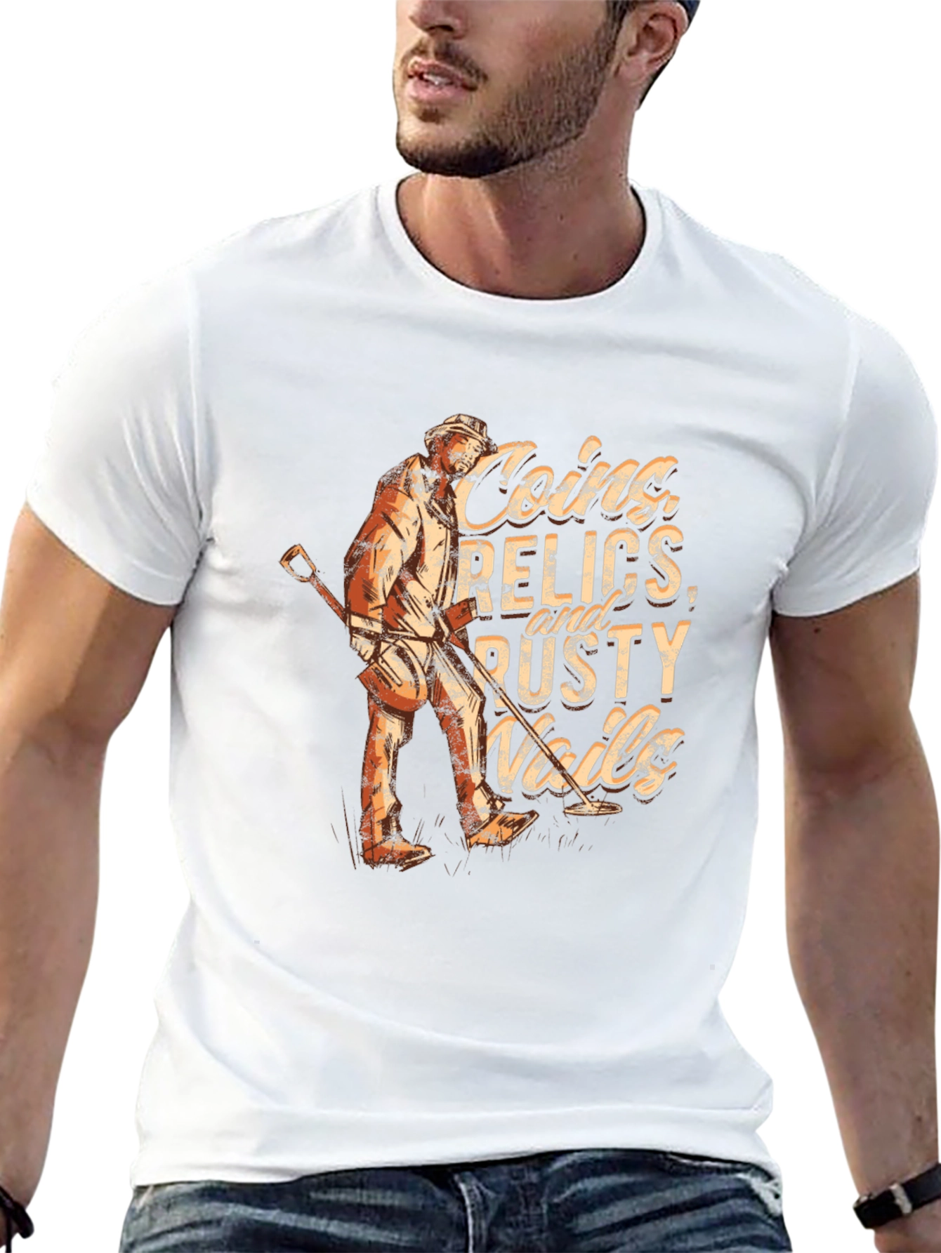 Coins Relics & Rusty Nails Black T-Shirt