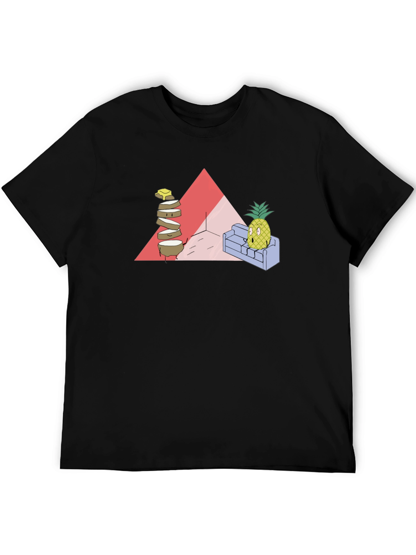 Pineapple on Couch Graphic Tee