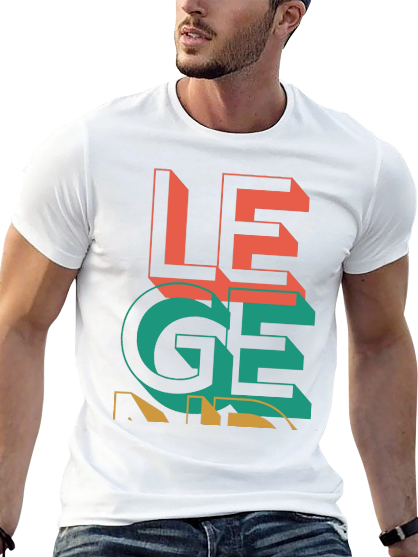 Retro Legend T-Shirt - Unique Graphic Tee