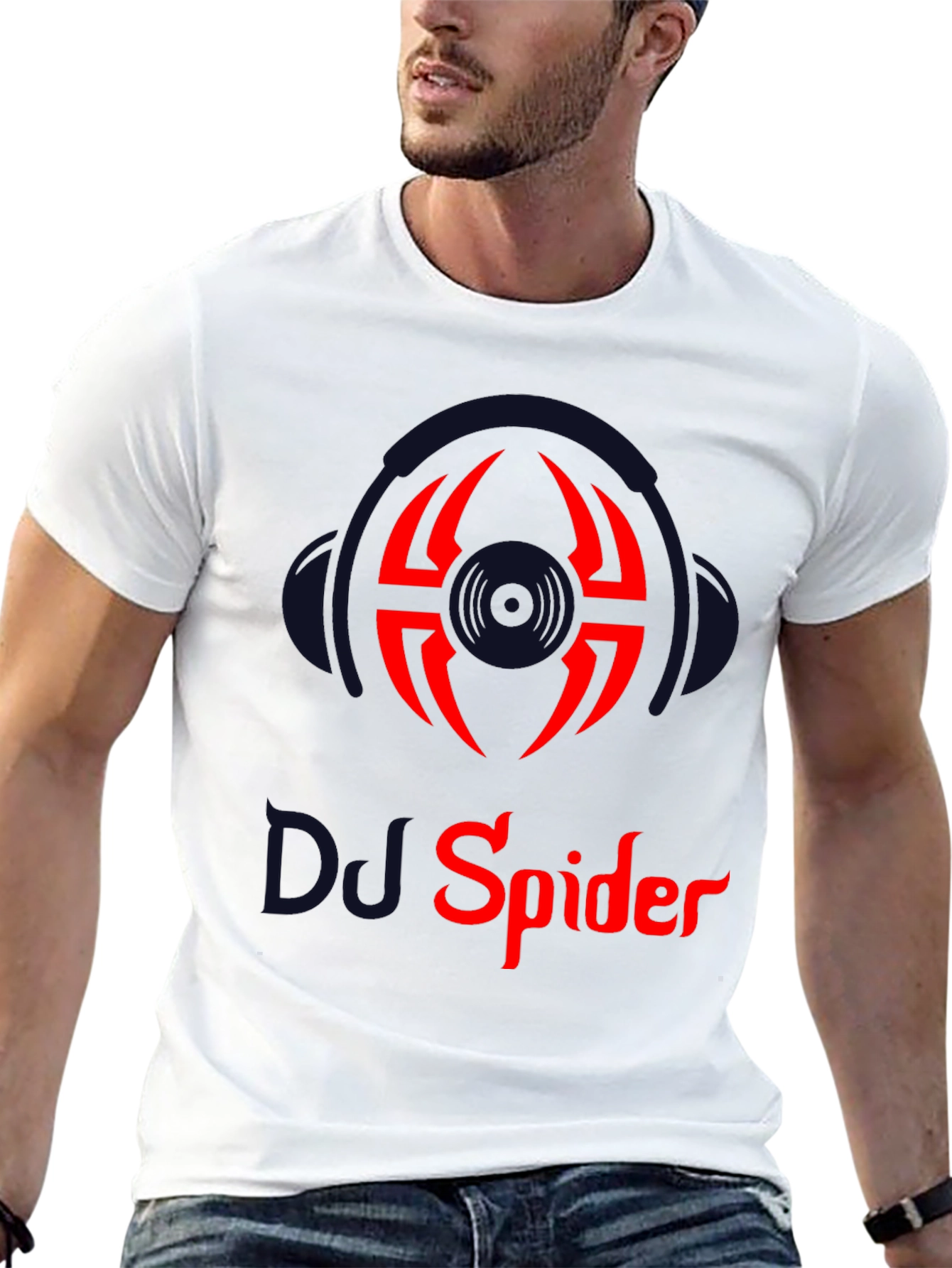 DJ Spider Graphic T-Shirt - Music Lovers Tee
