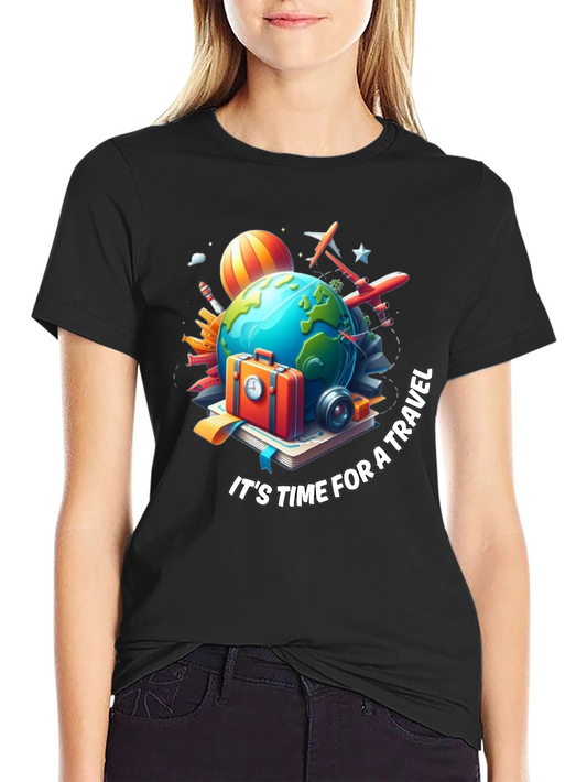 Travel Time T-Shirt - Adventure Ready