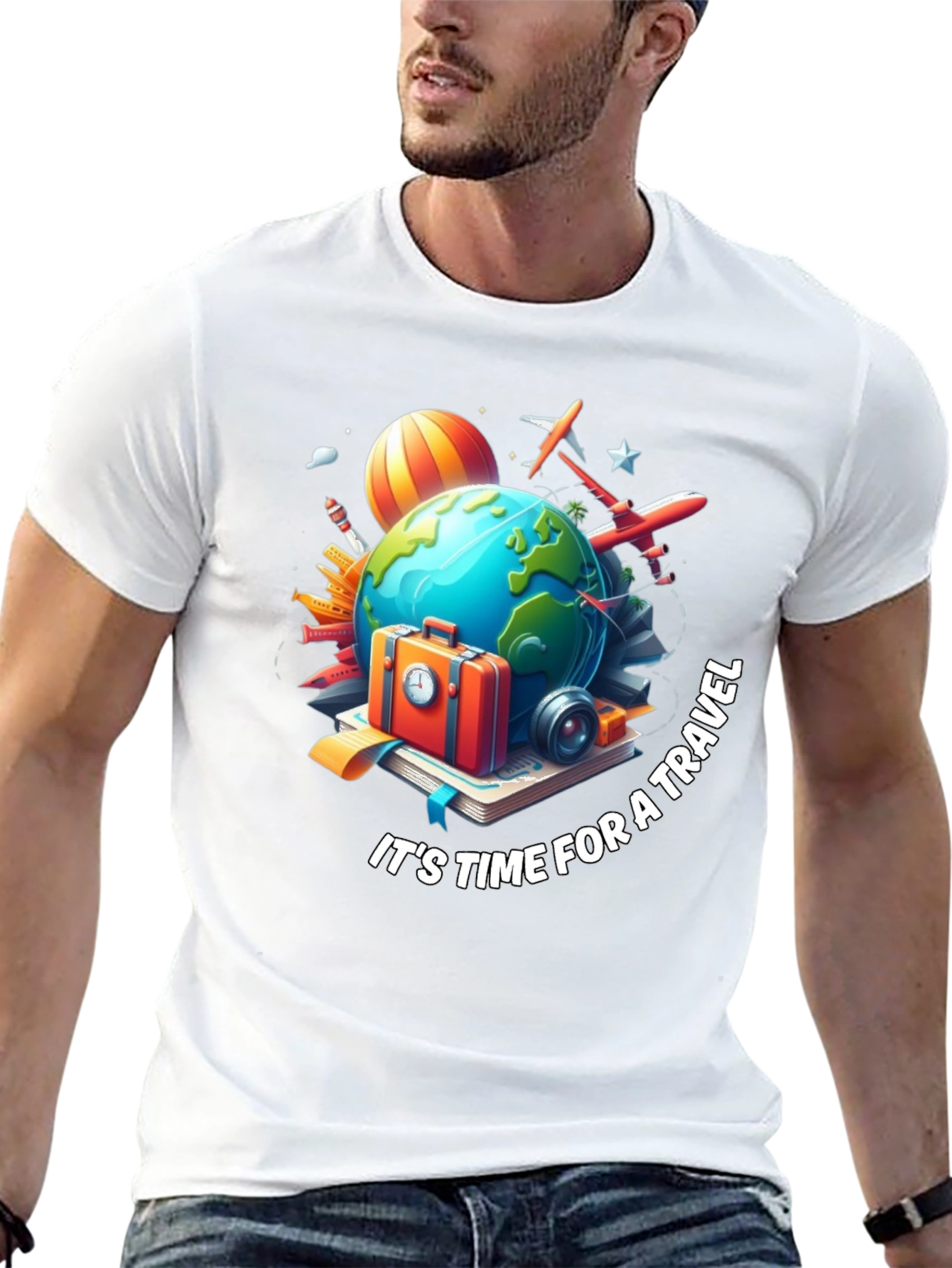 Travel Time T-Shirt - Adventure Ready