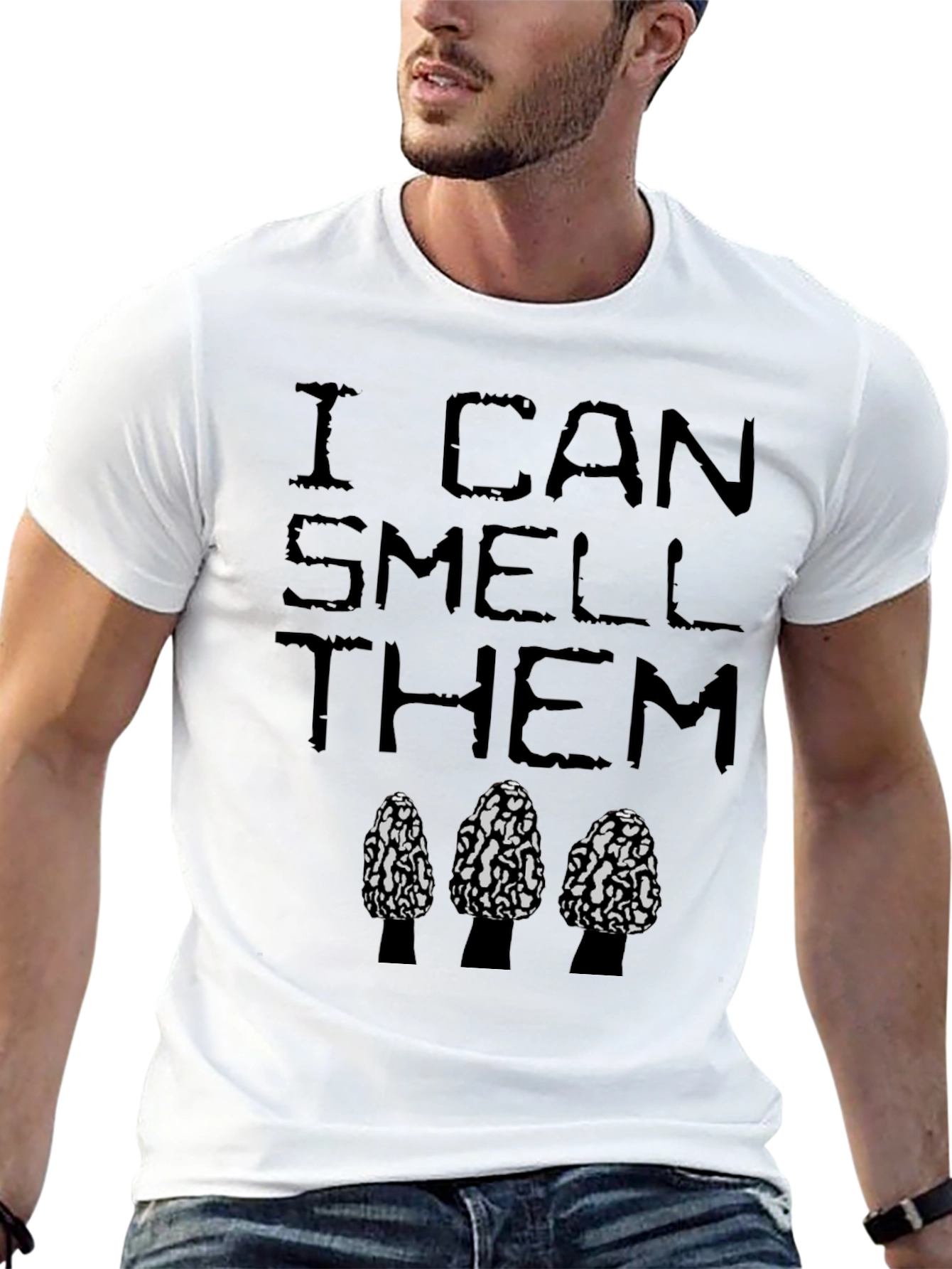 I Can Smell Them Morel Mushroom T-Shirt