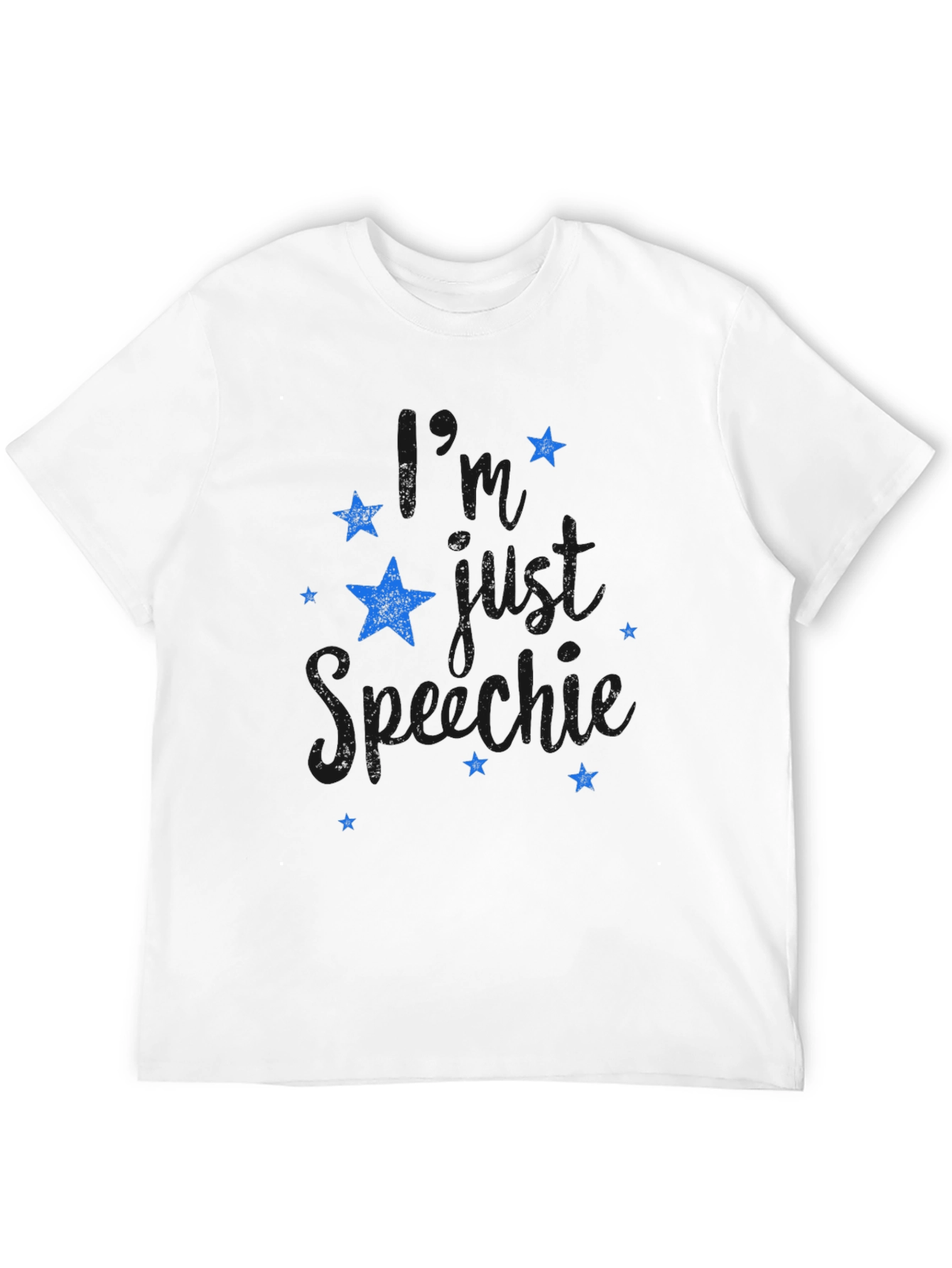 Stylish Black T-Shirt with Star Graphic Design