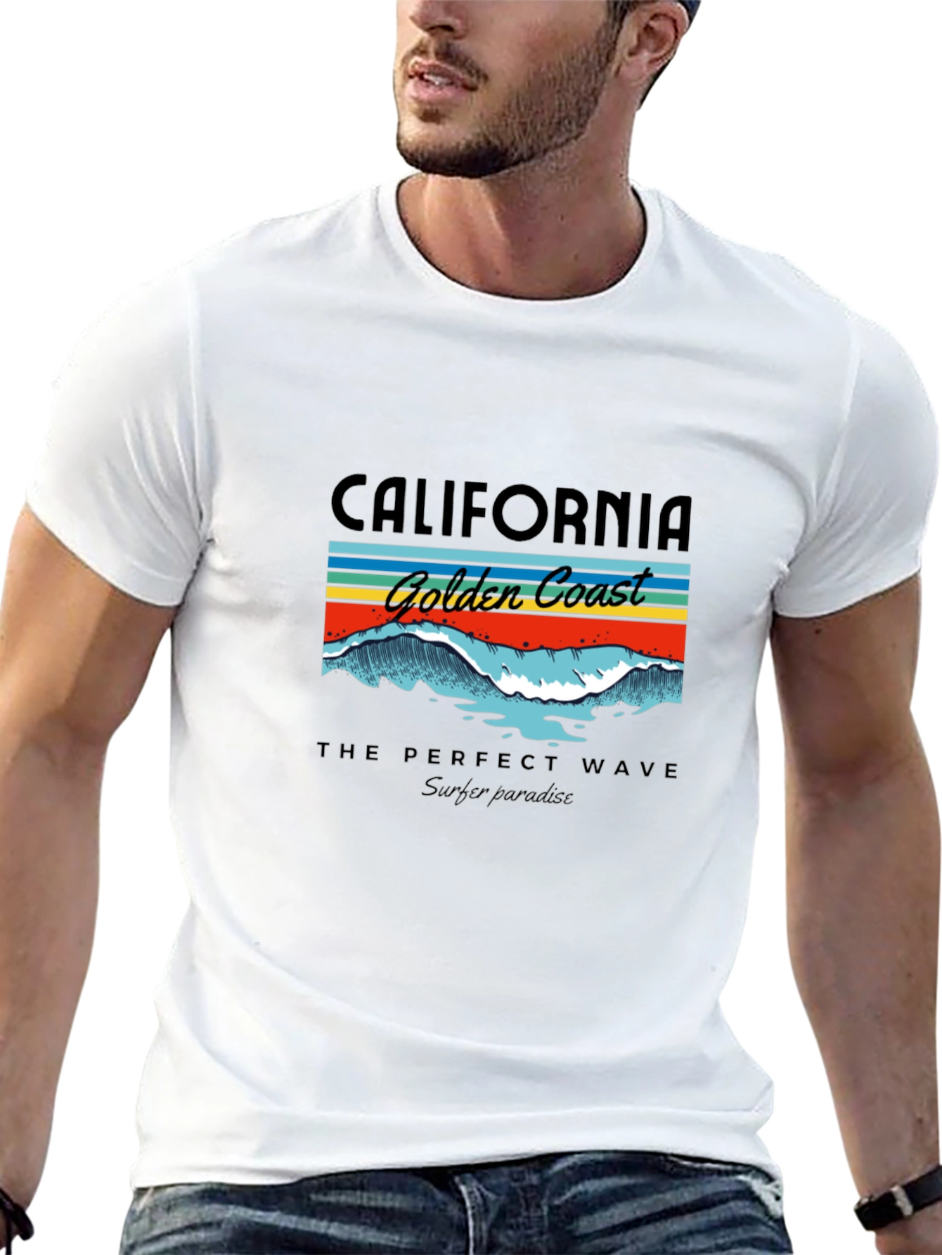 California Golden Coast Graphic Tee