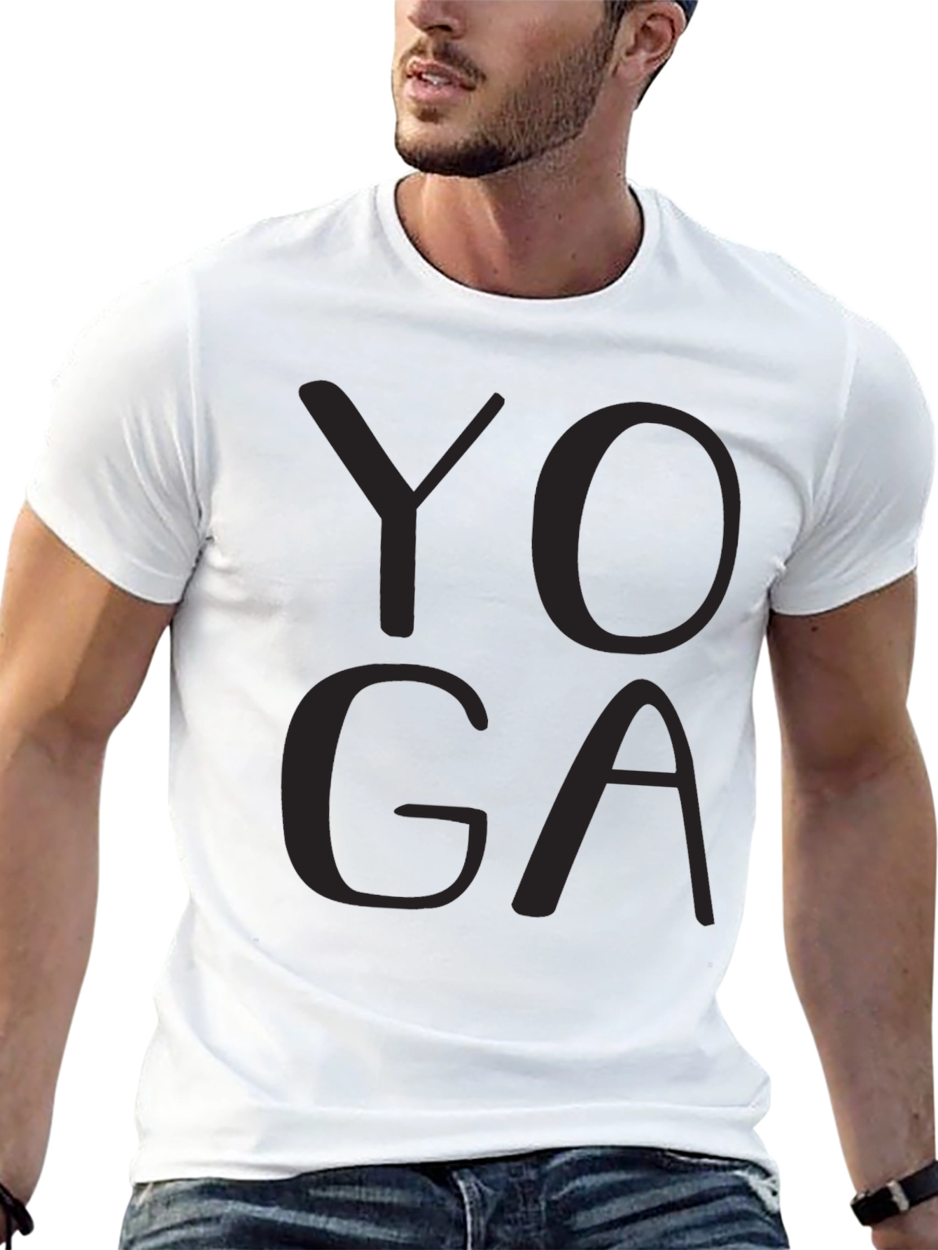 Yoga Tee - Relaxed Fit Soft Cotton