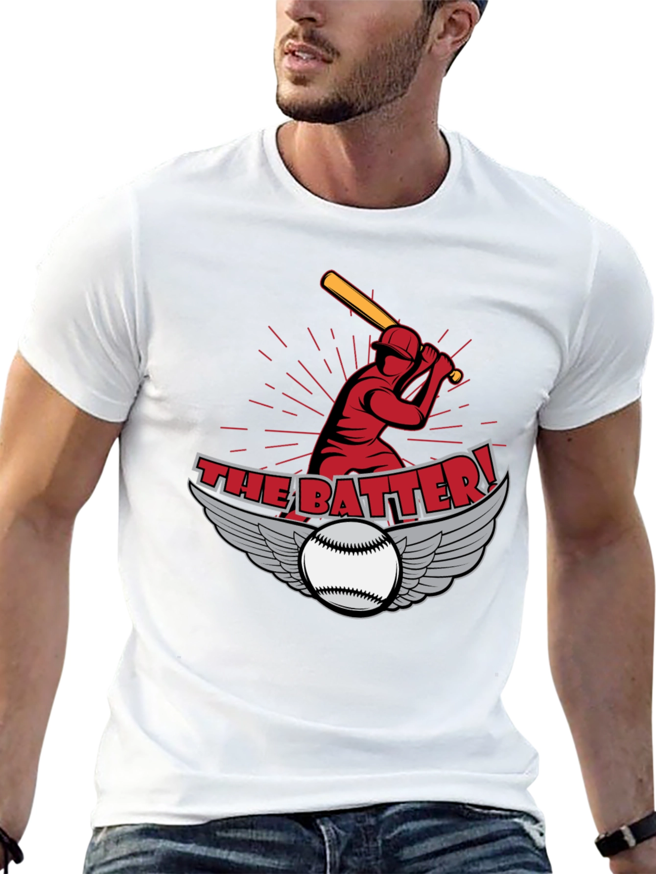 The Batter Graphic Tee - Baseball Fan Apparel