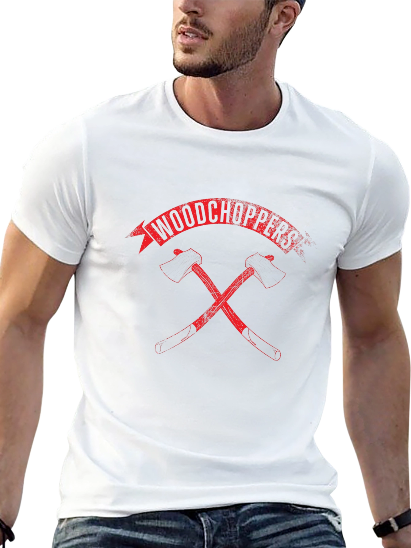Woodchoppers Graphic Tee - Black