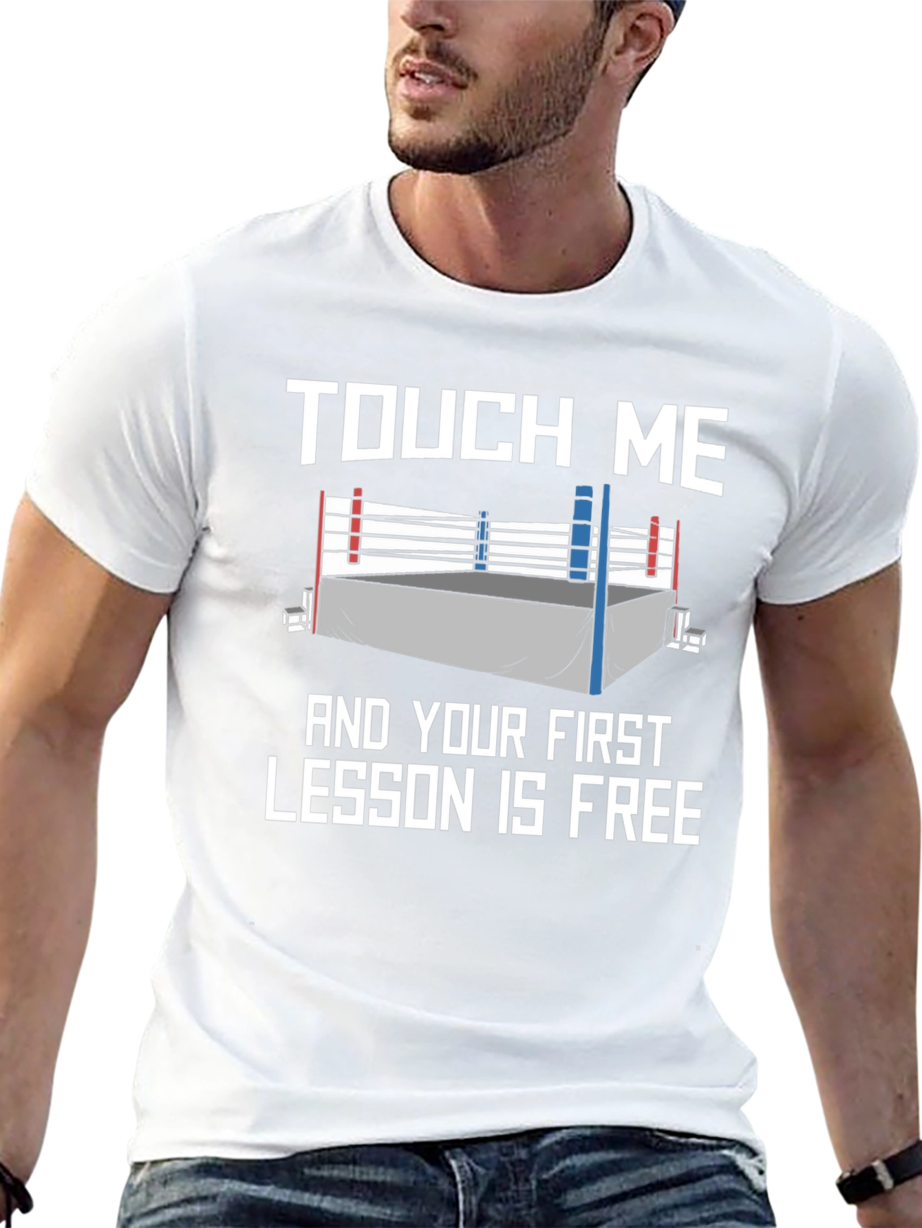 Touch Me Funny Boxing Lesson T-Shirt
