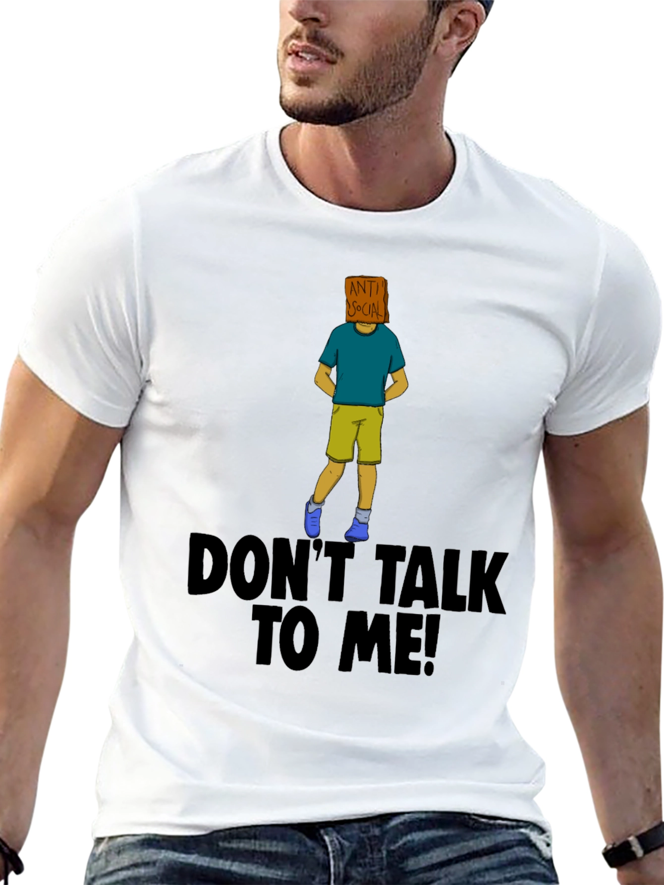 Anti-Social Graphic Tee - Dont Talk To Me!