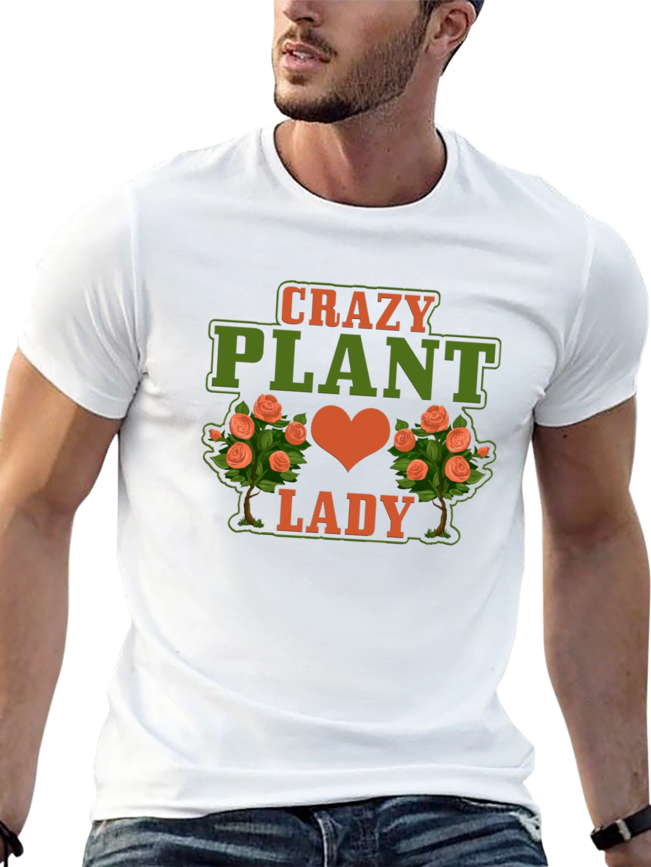 Crazy Plant Lady T-Shirt - Gardening Lover Tee