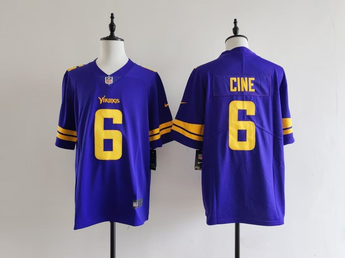 Men's Minnesota Vikings Lewis Cine Nike Jersey - Purple