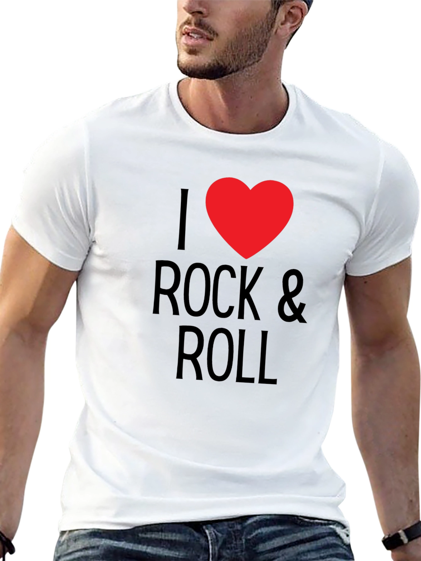 I Love Rock & Roll Graphic Tee