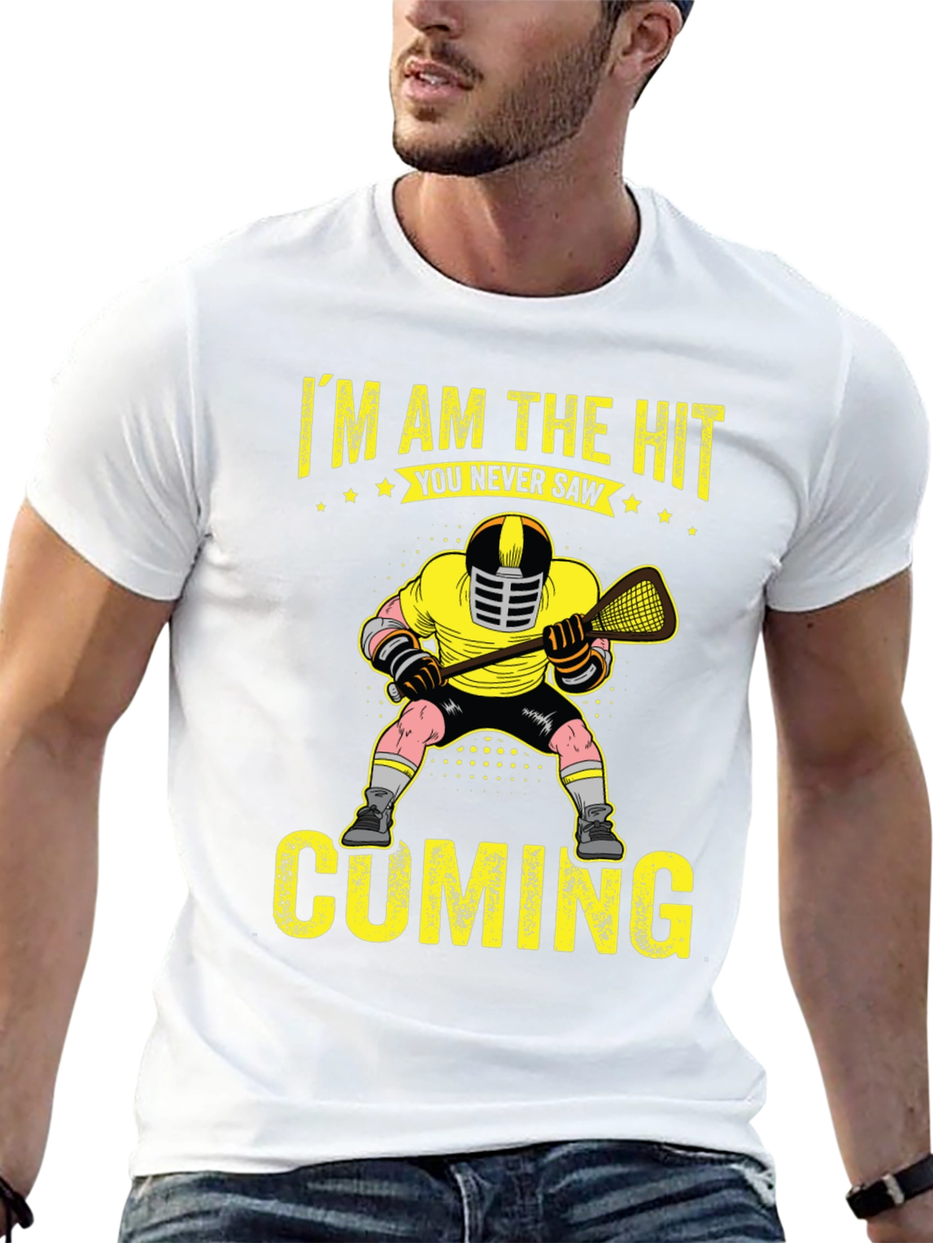 Lacrosse Player T-Shirt - I Am The Hit