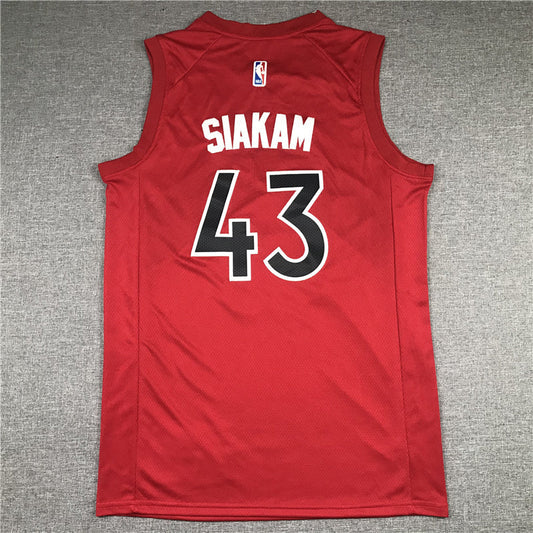 Men's Toronto Raptors Pascal Siakam Red 2021/22 Diamond Swingman Jerseys