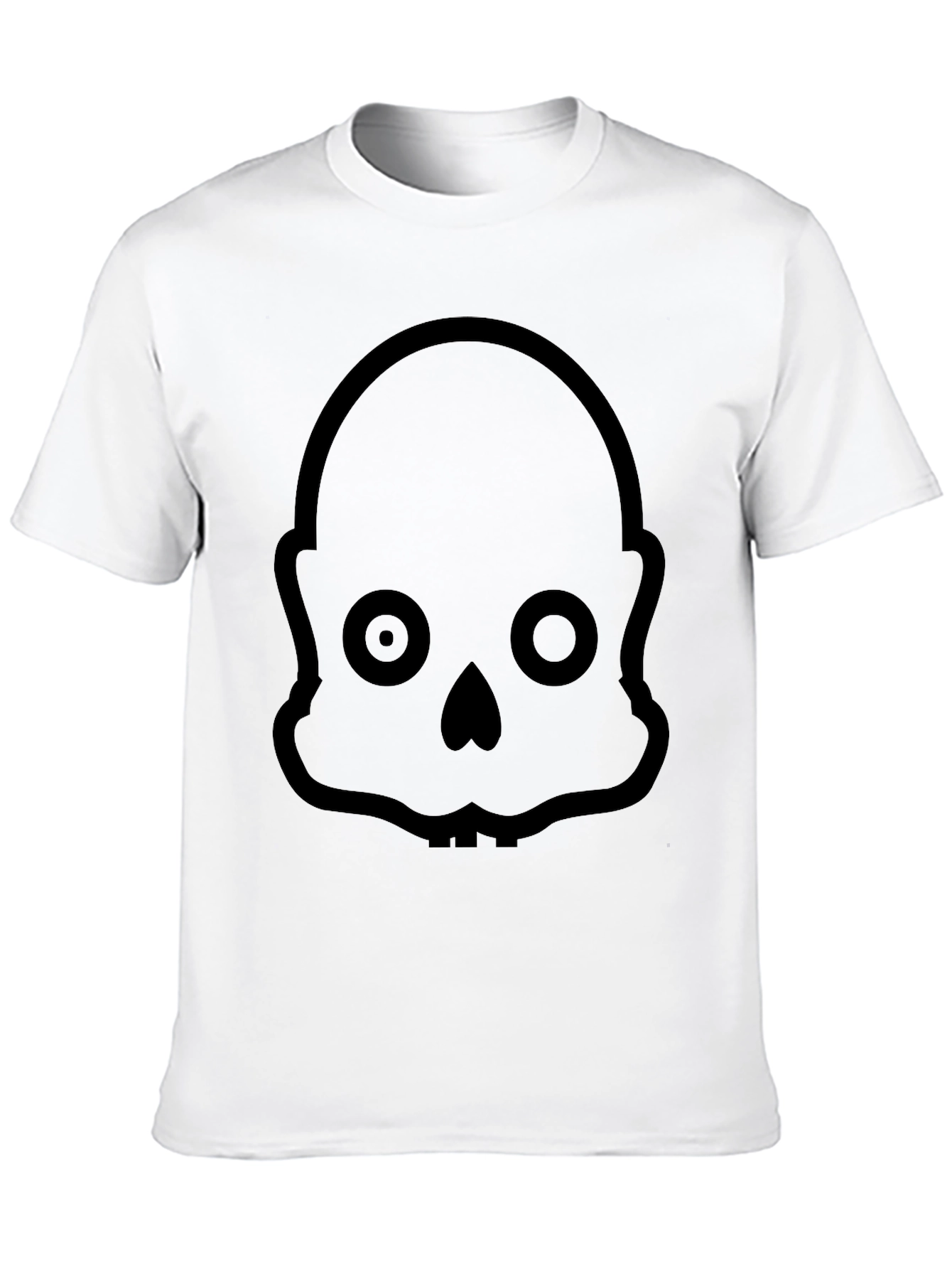 Skull Graphic Black T-Shirt for Men
