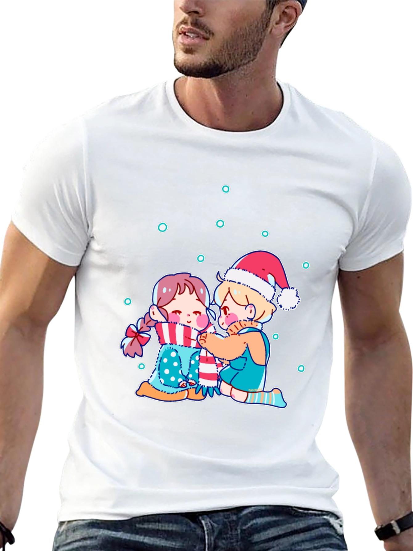 Festive Friends Graphic Tee
