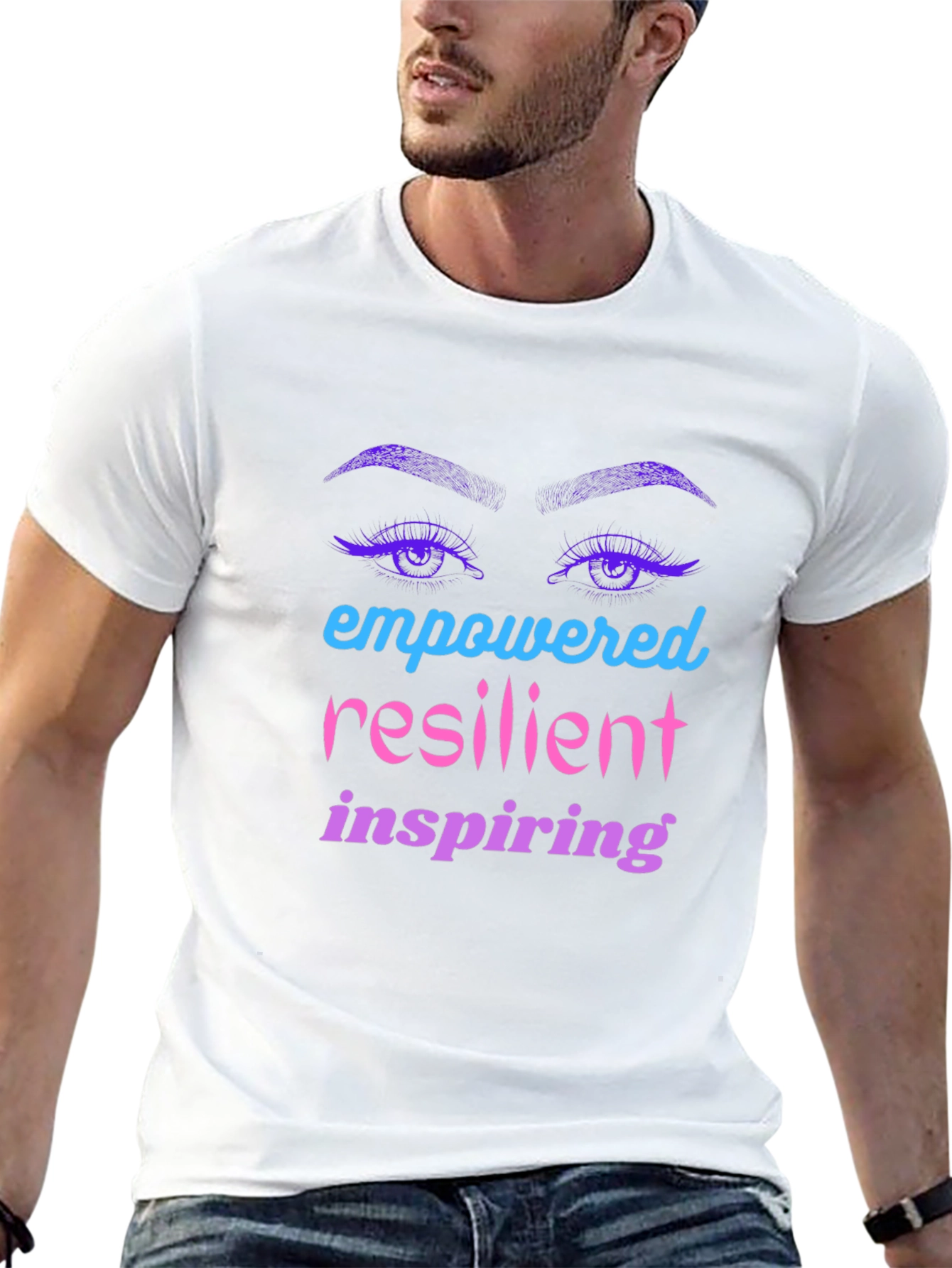 Empowered Resilient Inspiring Graphic T-Shirt