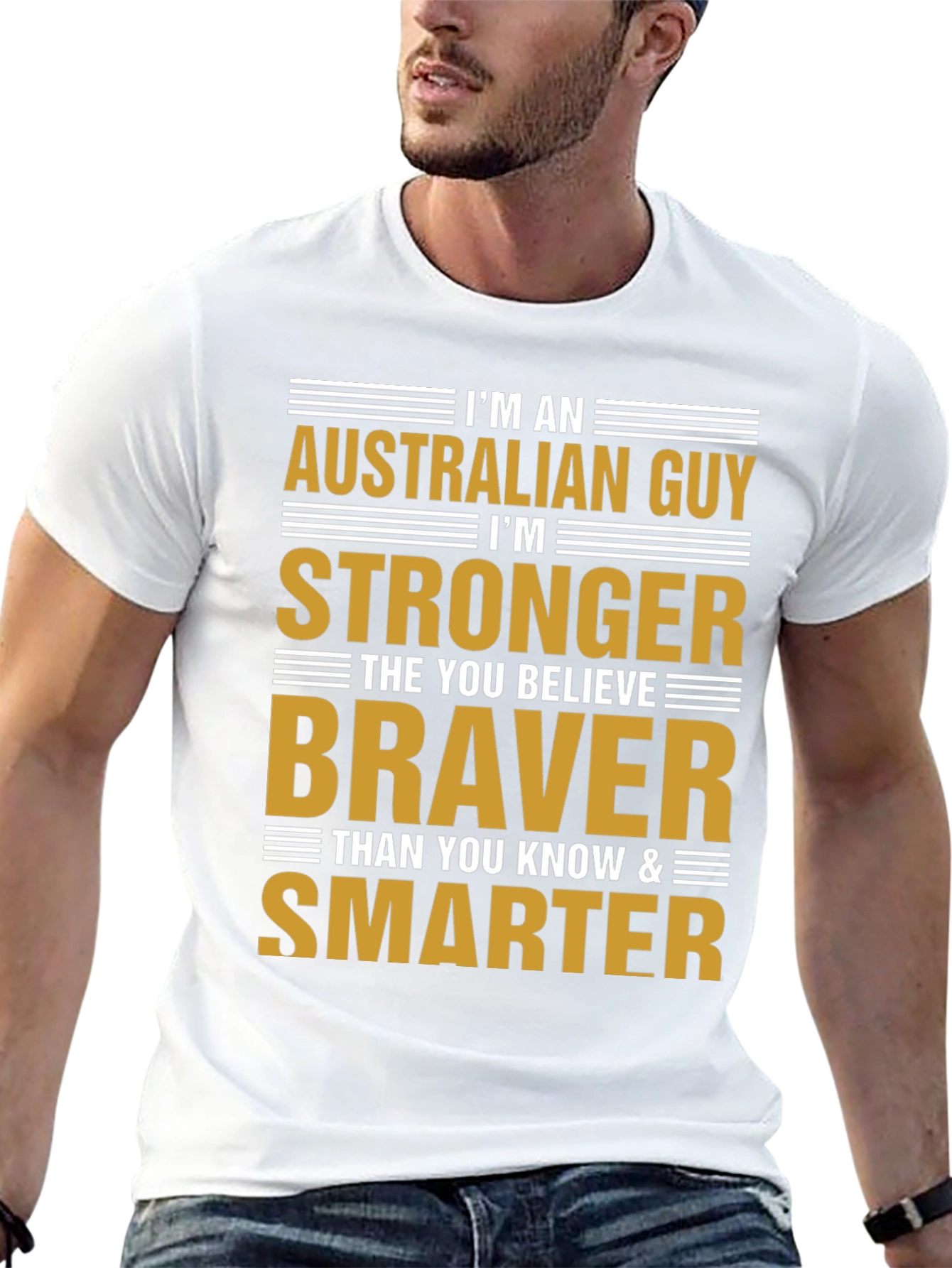 Australian Guy Graphic T-Shirt