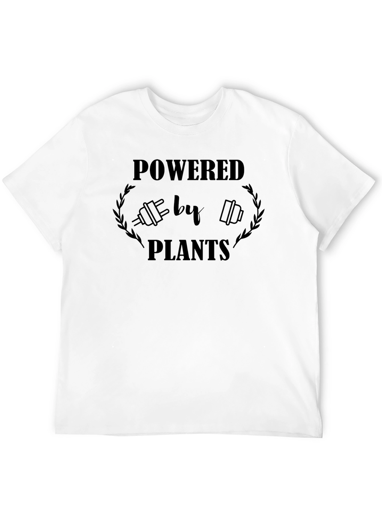 Powered by Plants Vegan Graphic T-Shirt