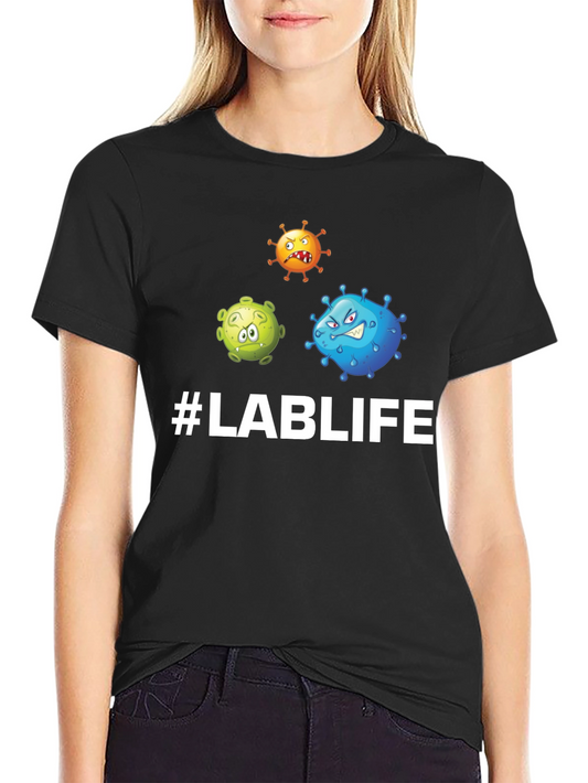 #LabLife Virus Graphic Tee - Science Humor T-Shirt