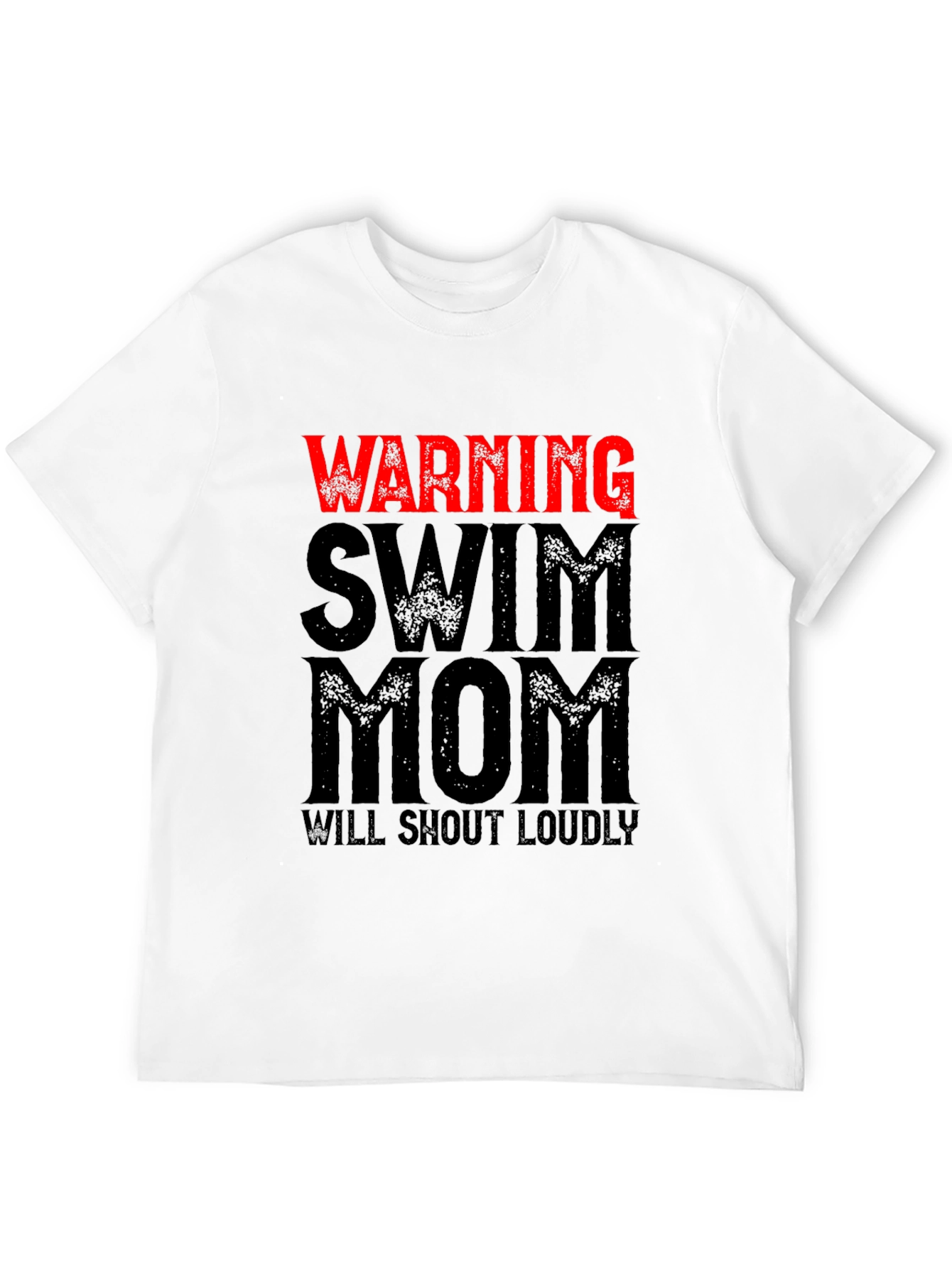 Warning Swim Mom T-Shirt