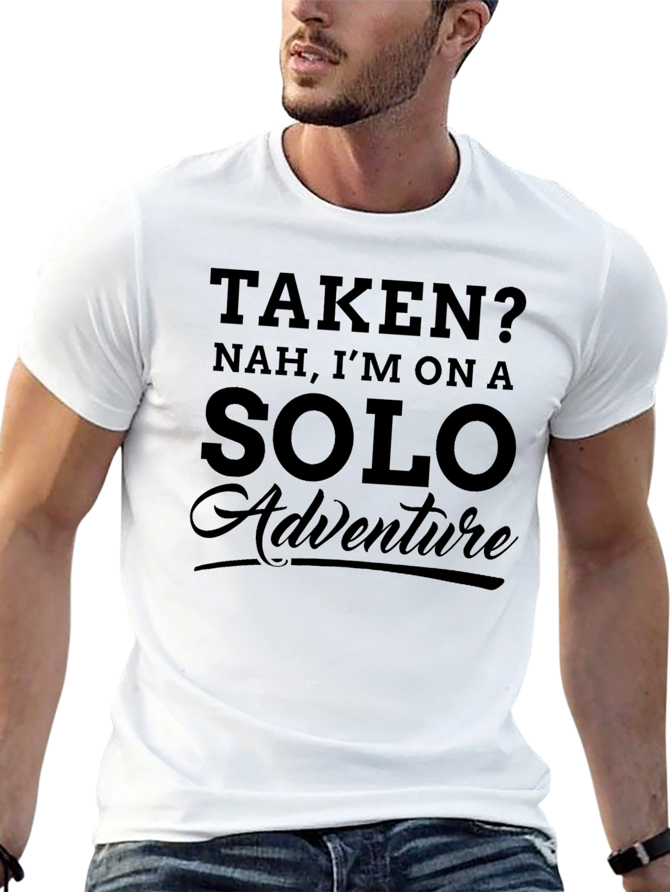 Solo Adventure T-Shirt - Black Graphic Tee