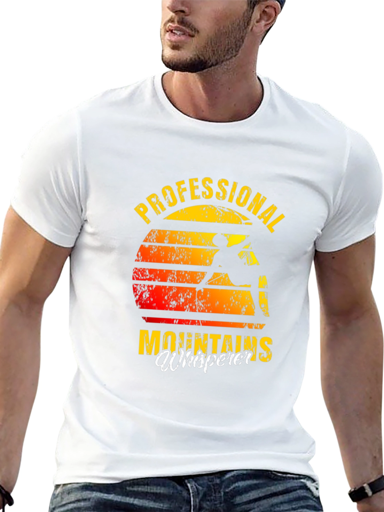 Professional Mountain Whisperer Graphic Tee