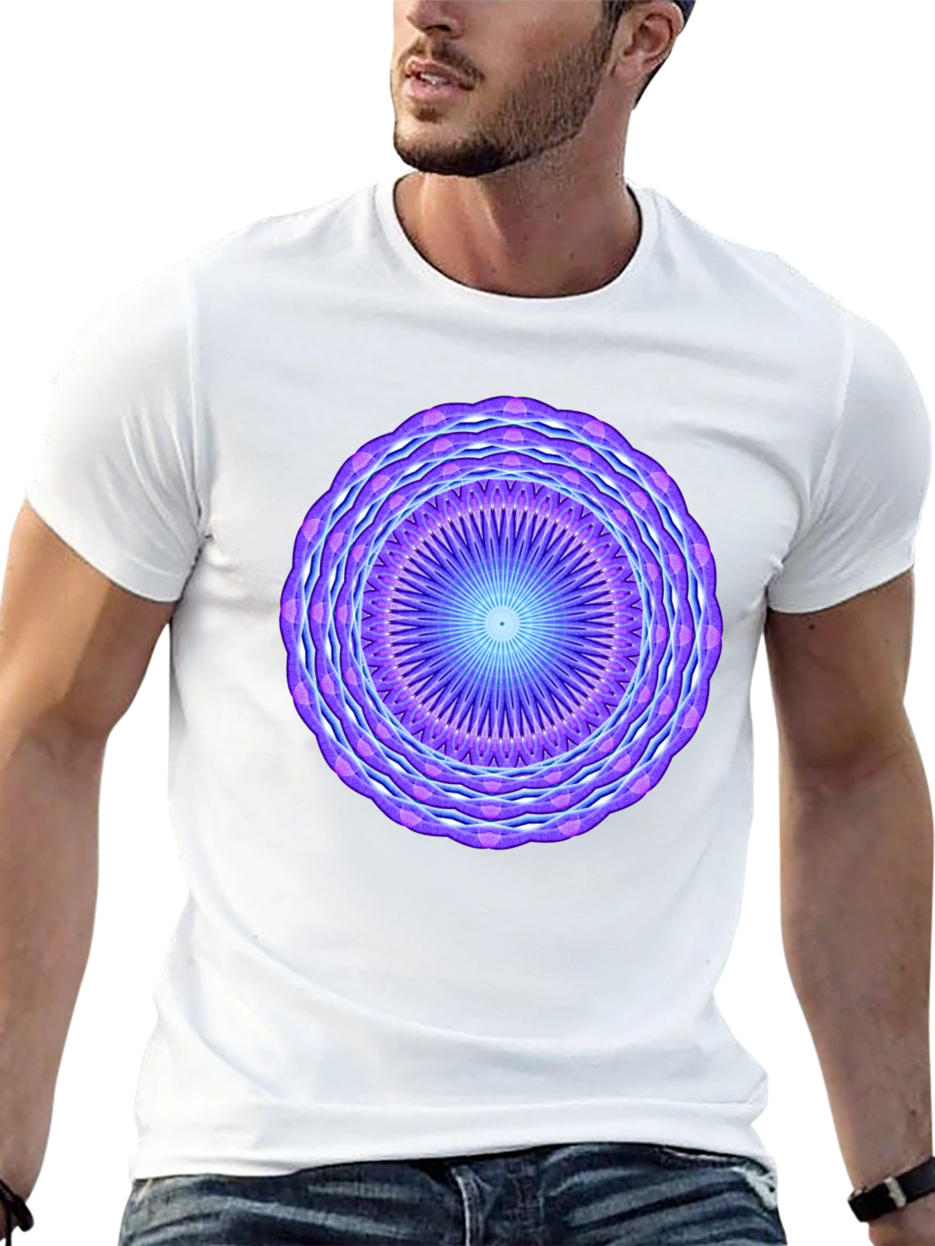Mandala Graphic Print T-Shirt