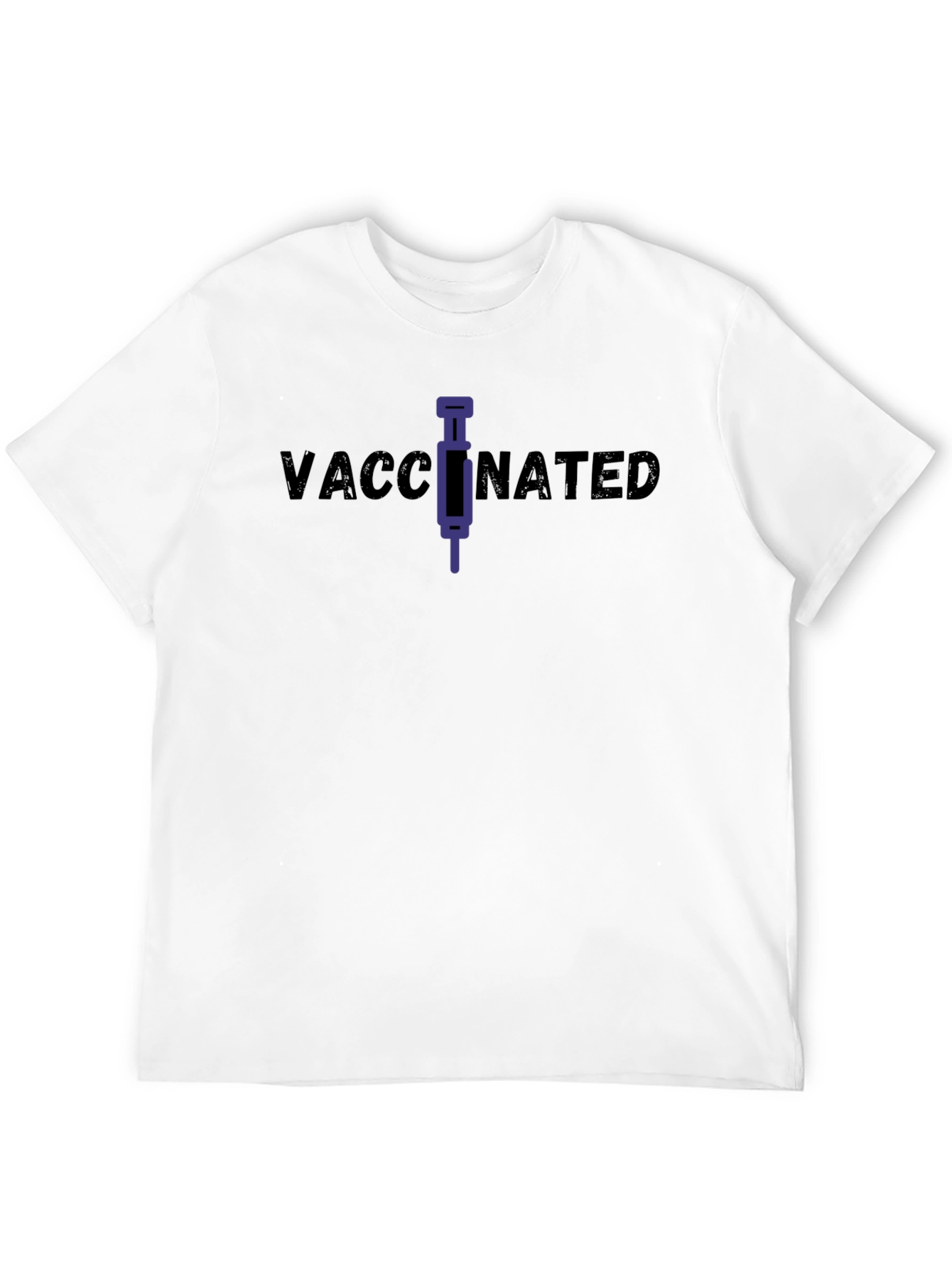 Vaccinated T-Shirt: Stylish Protection Statement Tee