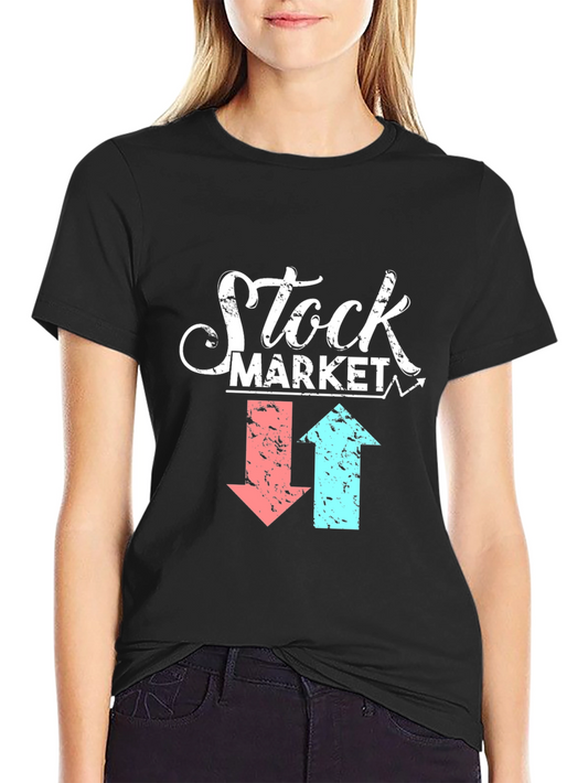 Stock Market T-Shirt - Up or Down?