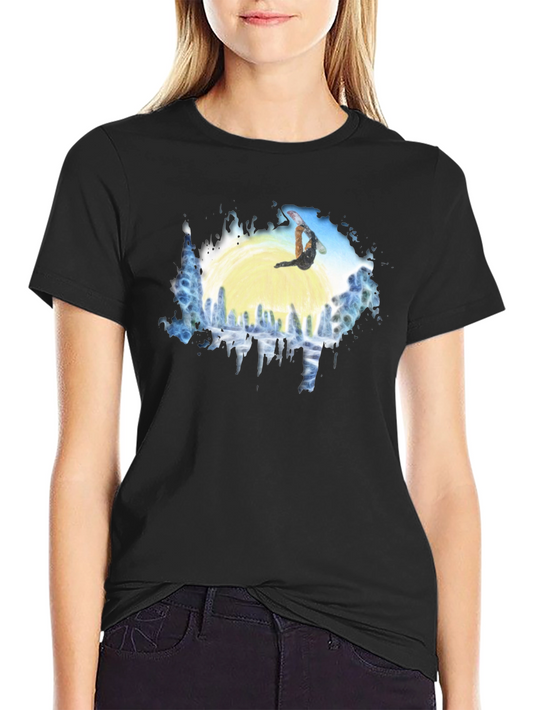 Snowboard T-Shirt - Winter Sports Apparel