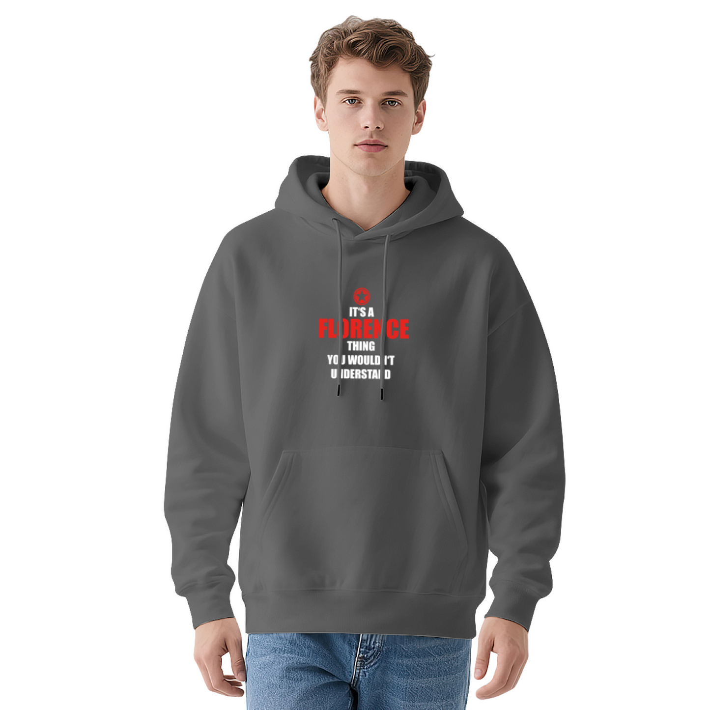 It¡¯s A Florence Thing City Unisex Hoodie, Relaxed Soft Fabric