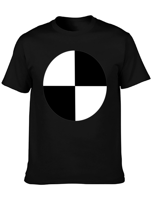 Target T-Shirt Black and White Graphic Tee