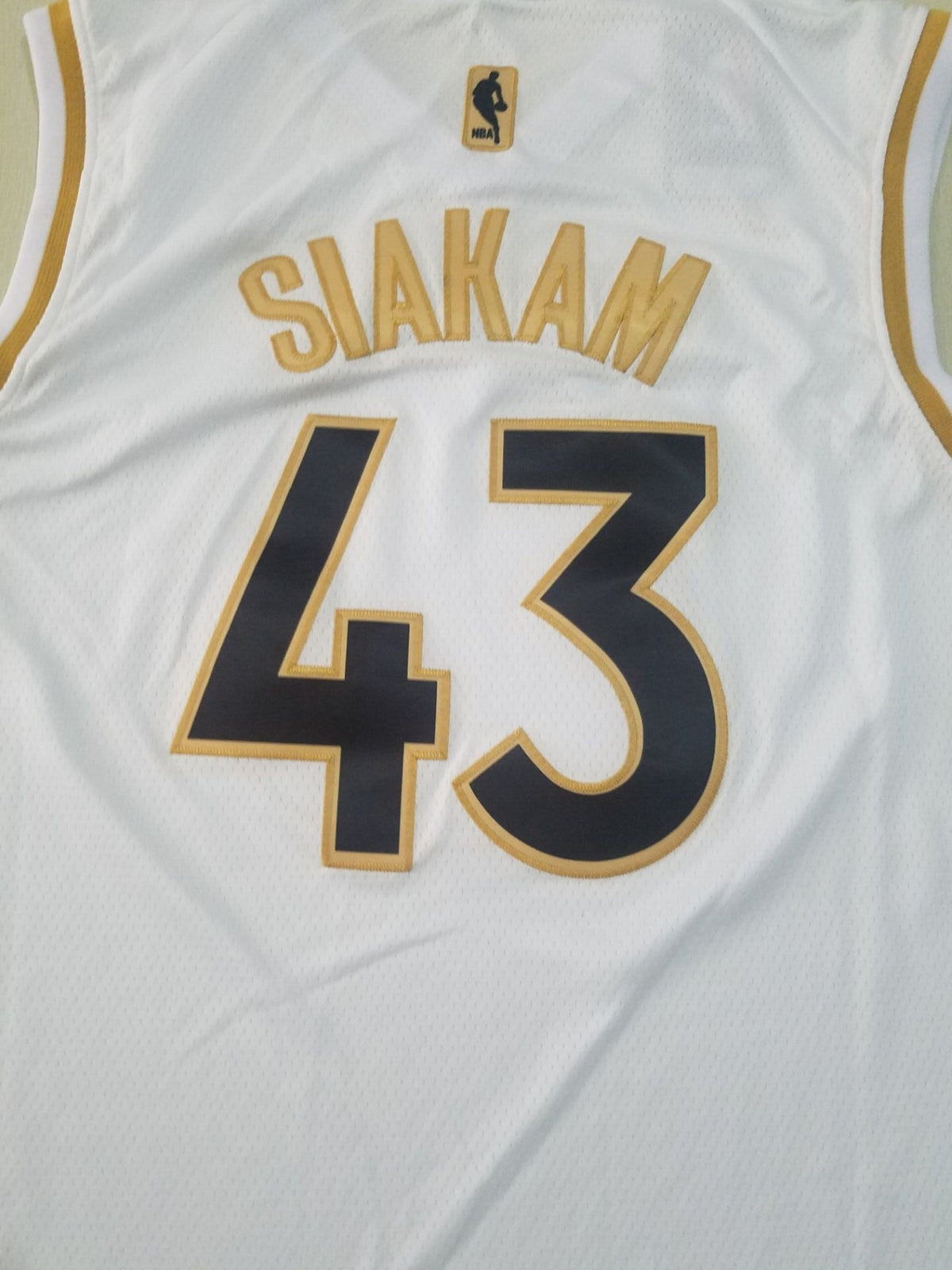 Men's Toronto Raptors Pascal Siakam White Swingman Player Jerseys