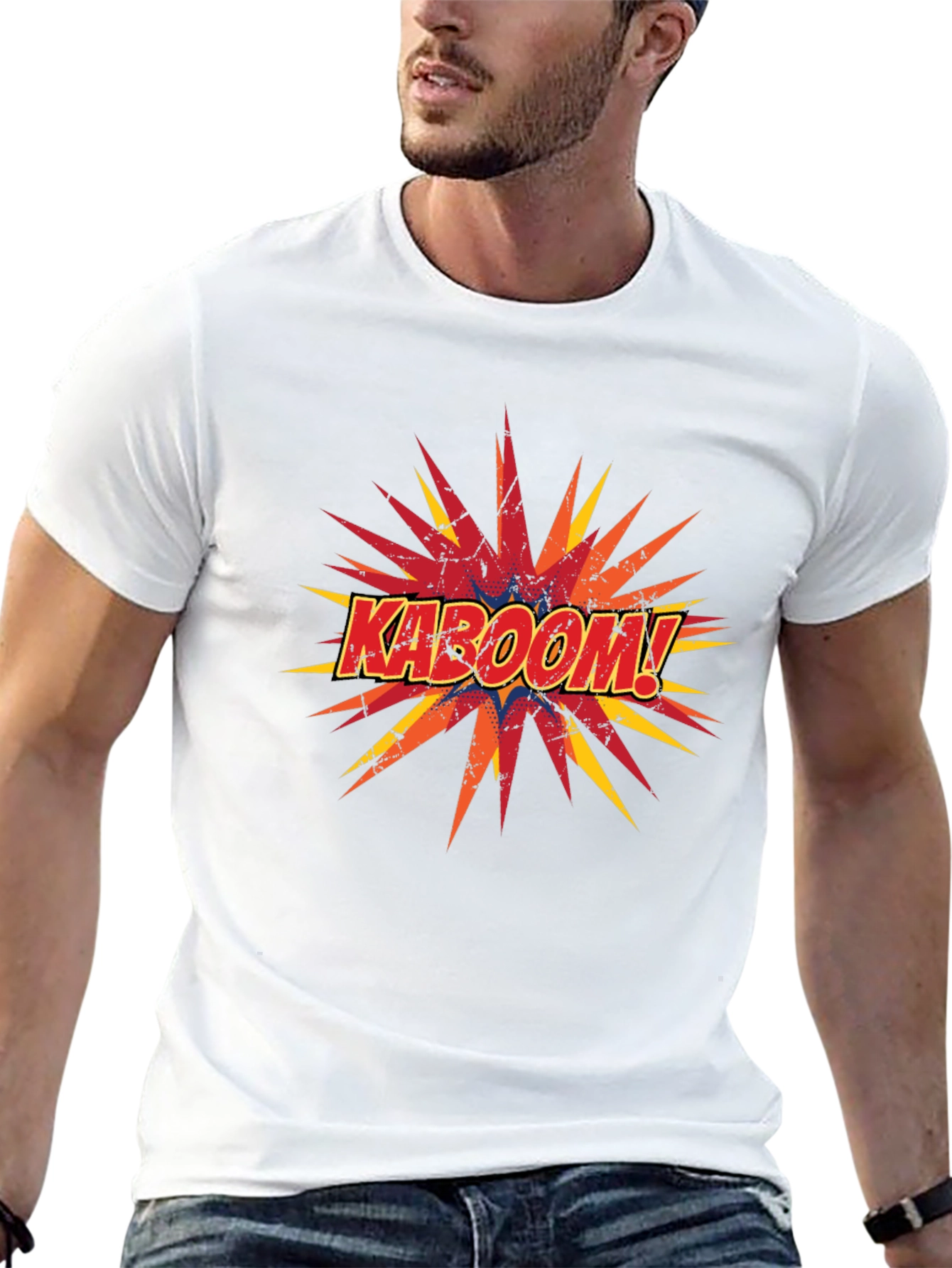 Kaboom Graphic Print T-Shirt