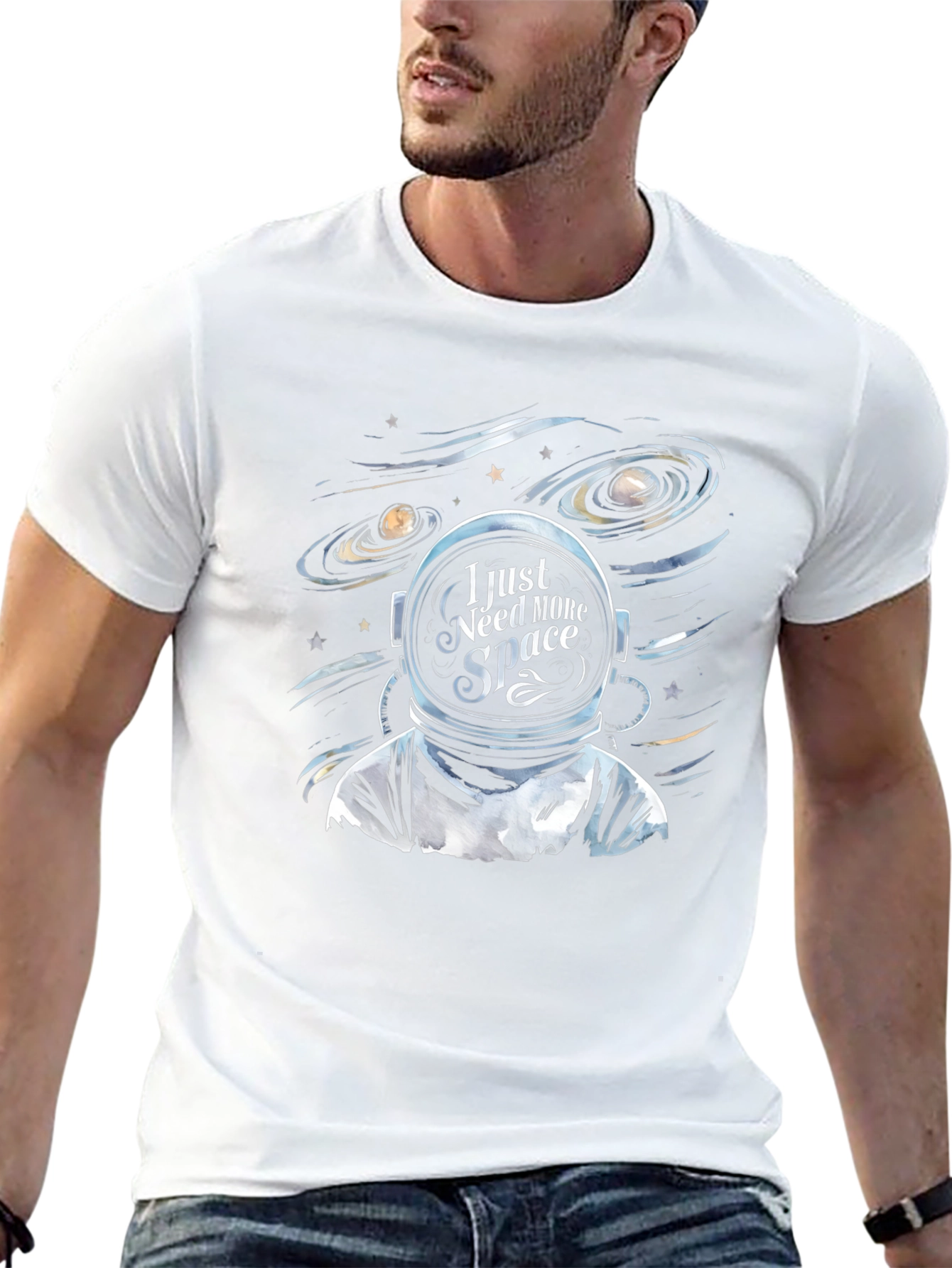 I Just Need More Space Graphic T-Shirt