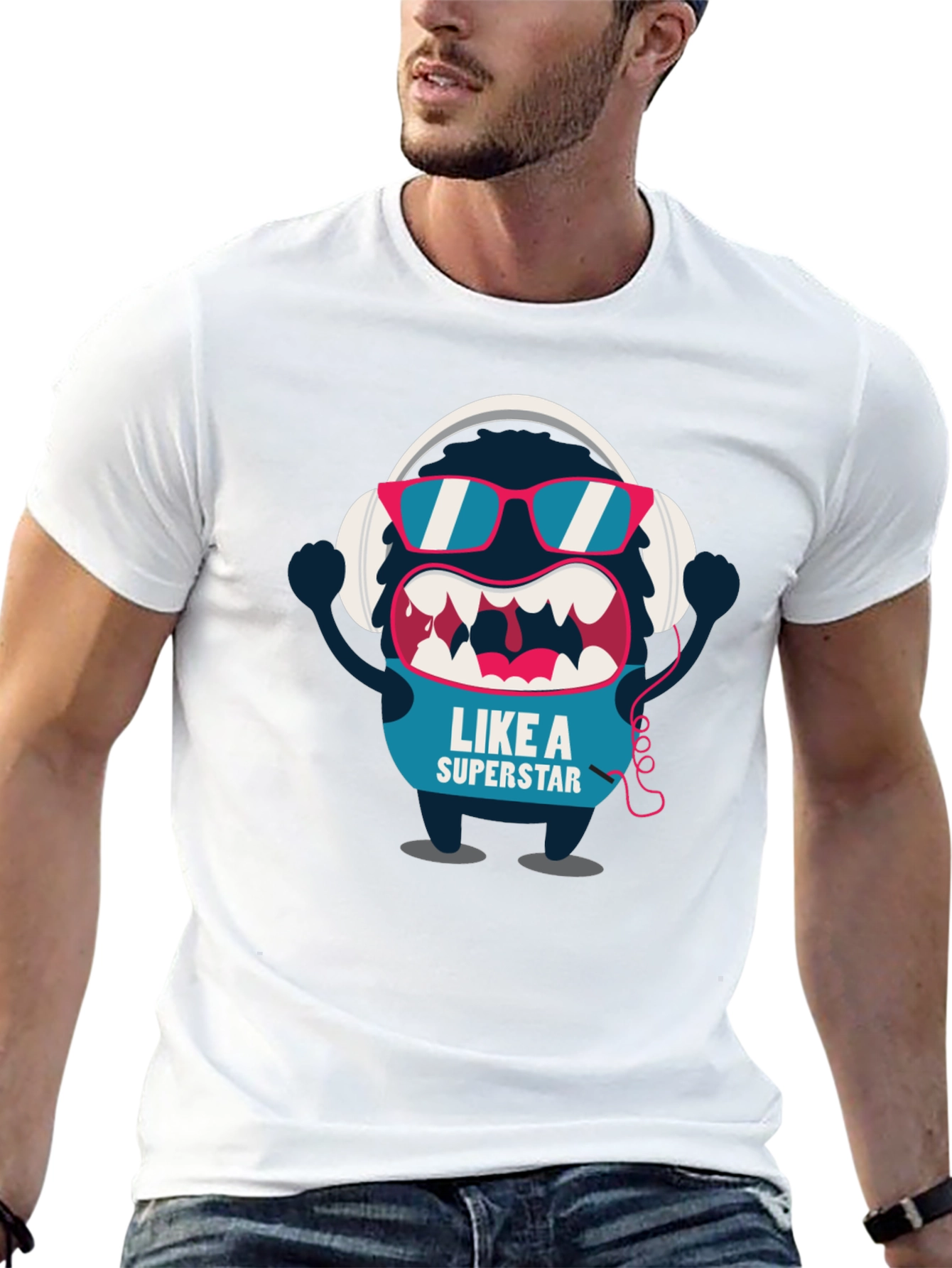 Monster Superstar Graphic Tee
