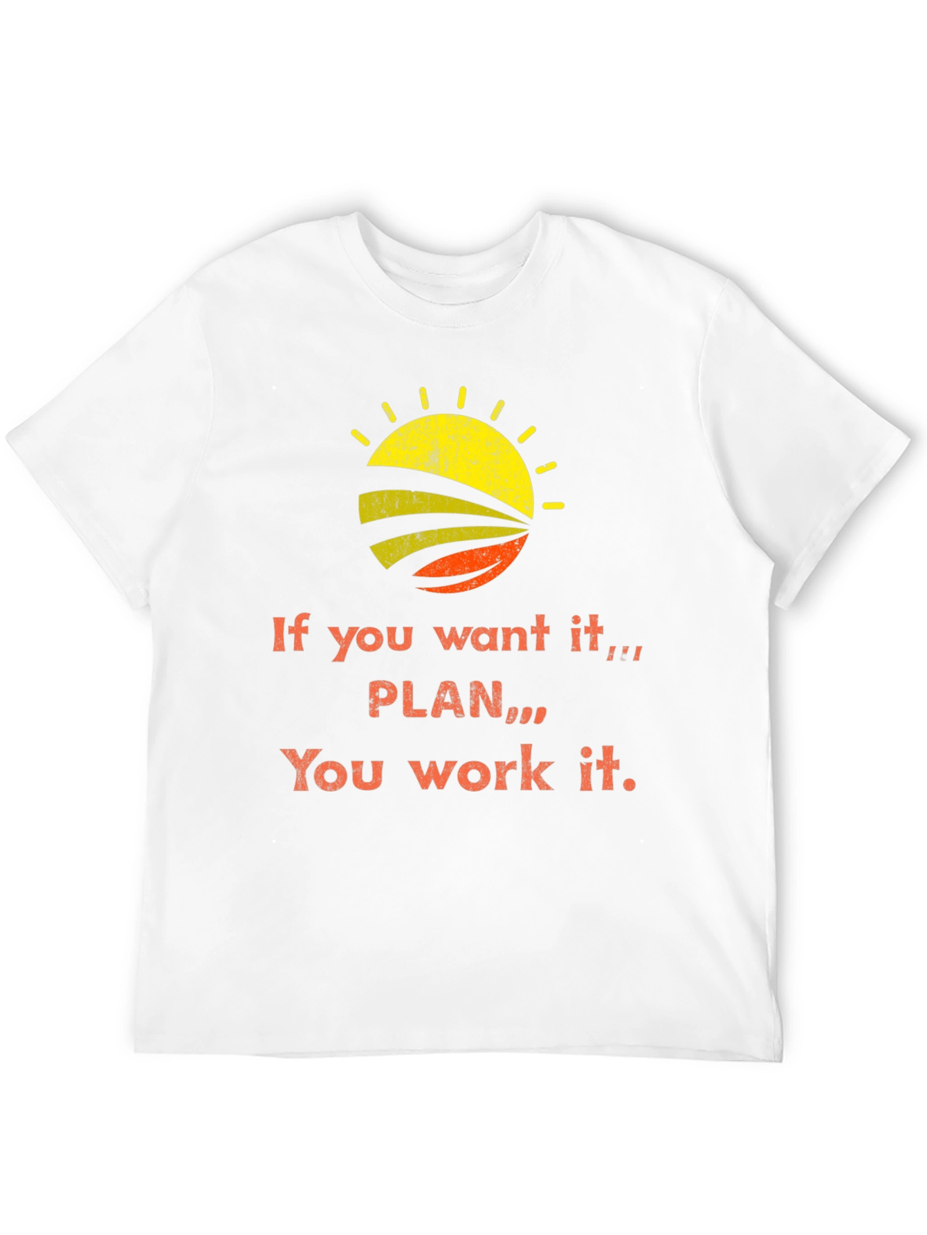 Inspirational Quote Graphic Tee - Black Cotton T-Shirt
