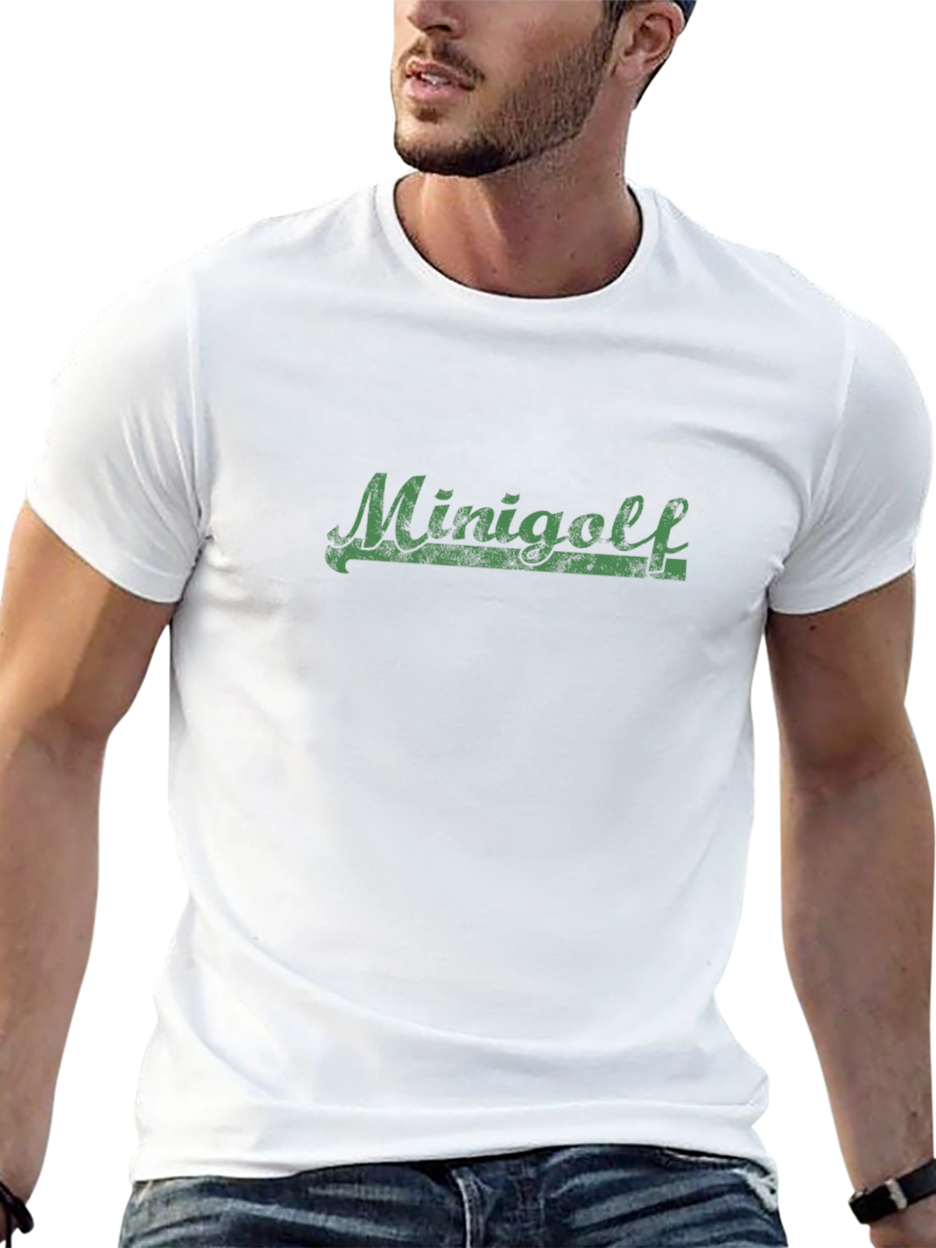 Minigolf Graphic Tee - Retro Style