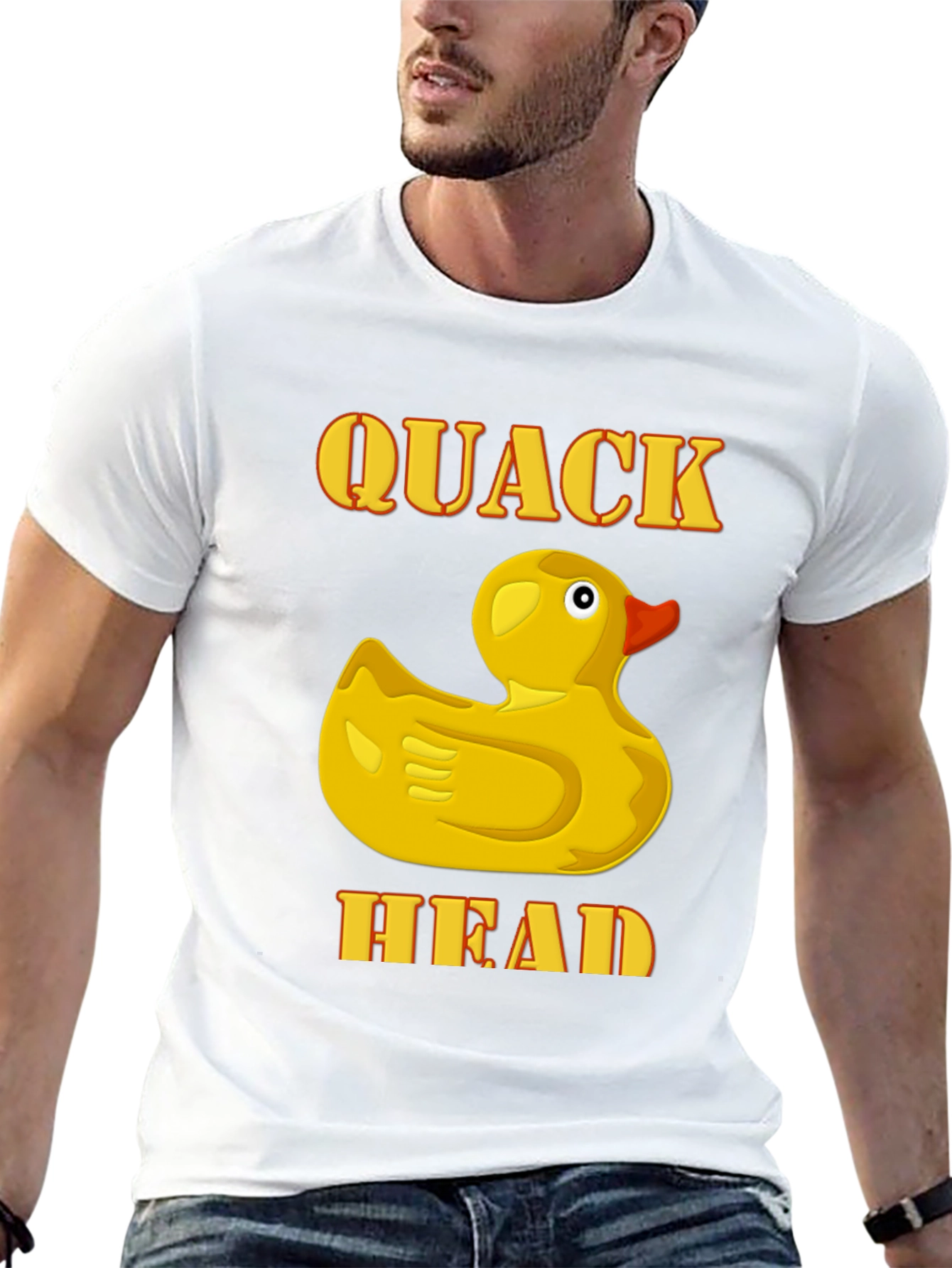 Quack Head T-Shirt - Funny Duck Graphic Tee