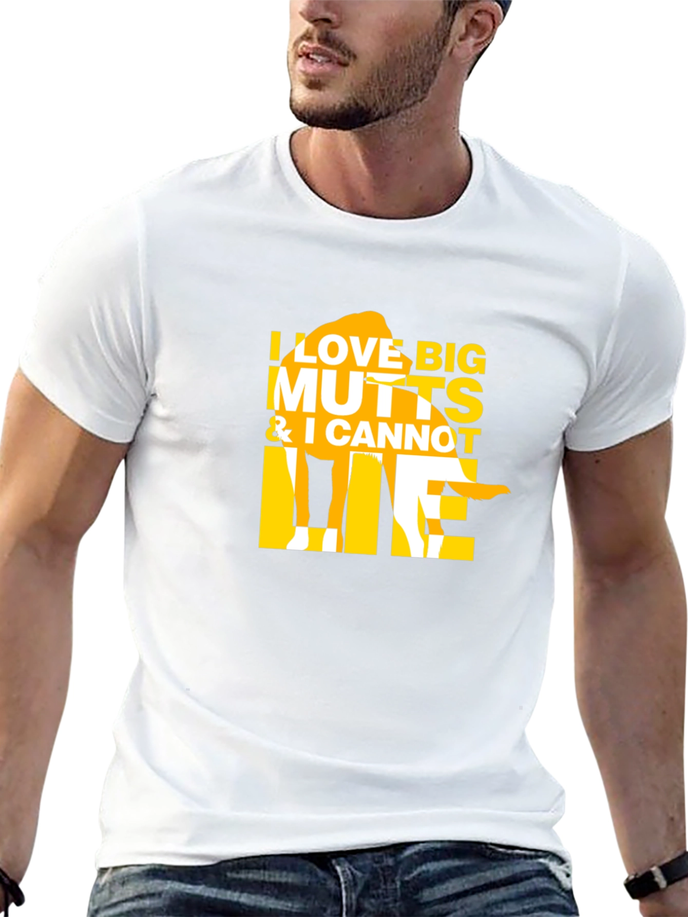 I Love Big Mutts T-Shirt Funny Dog Lover Tee