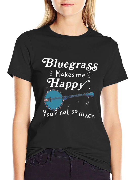 Bluegrass Makes Me Happy T-Shirt
