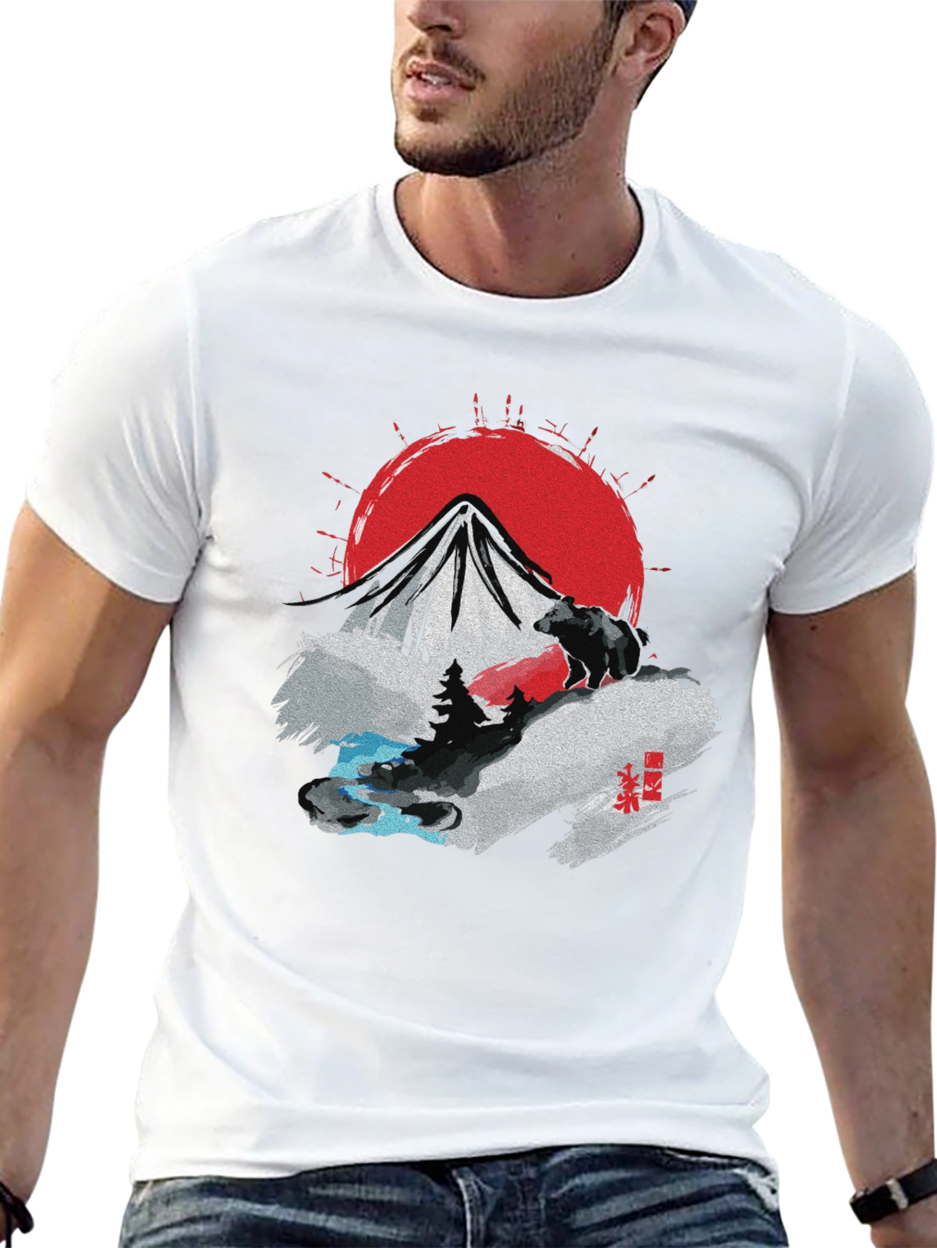 Mountain Bear Graphic Tee
