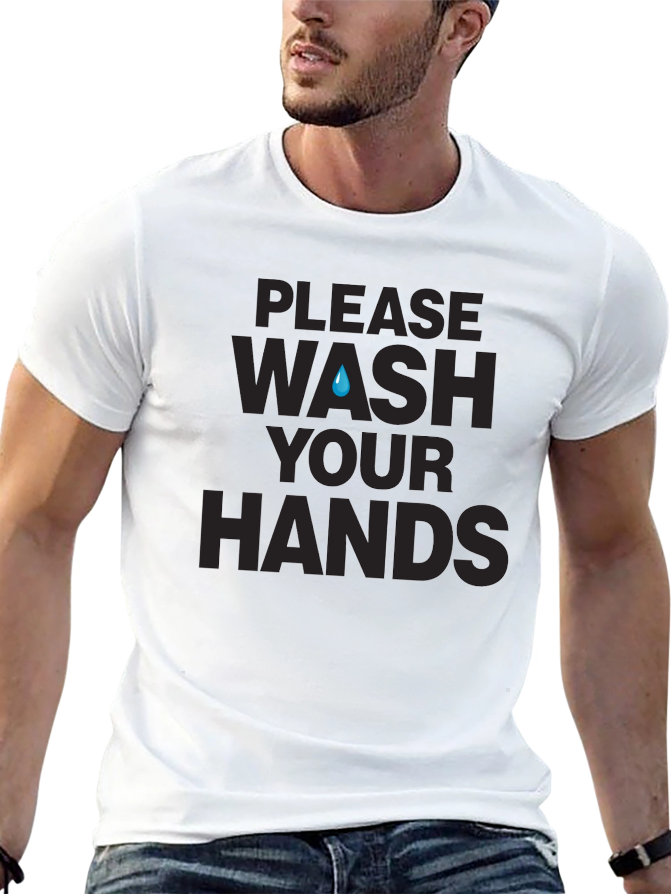 Wash Your Hands Graphic Tee - Unisex