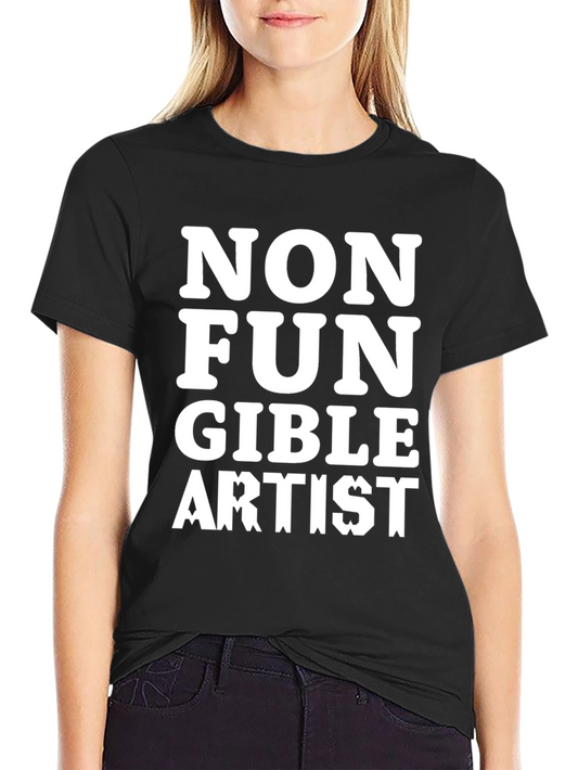 Non Fungible Artist Black T-Shirt